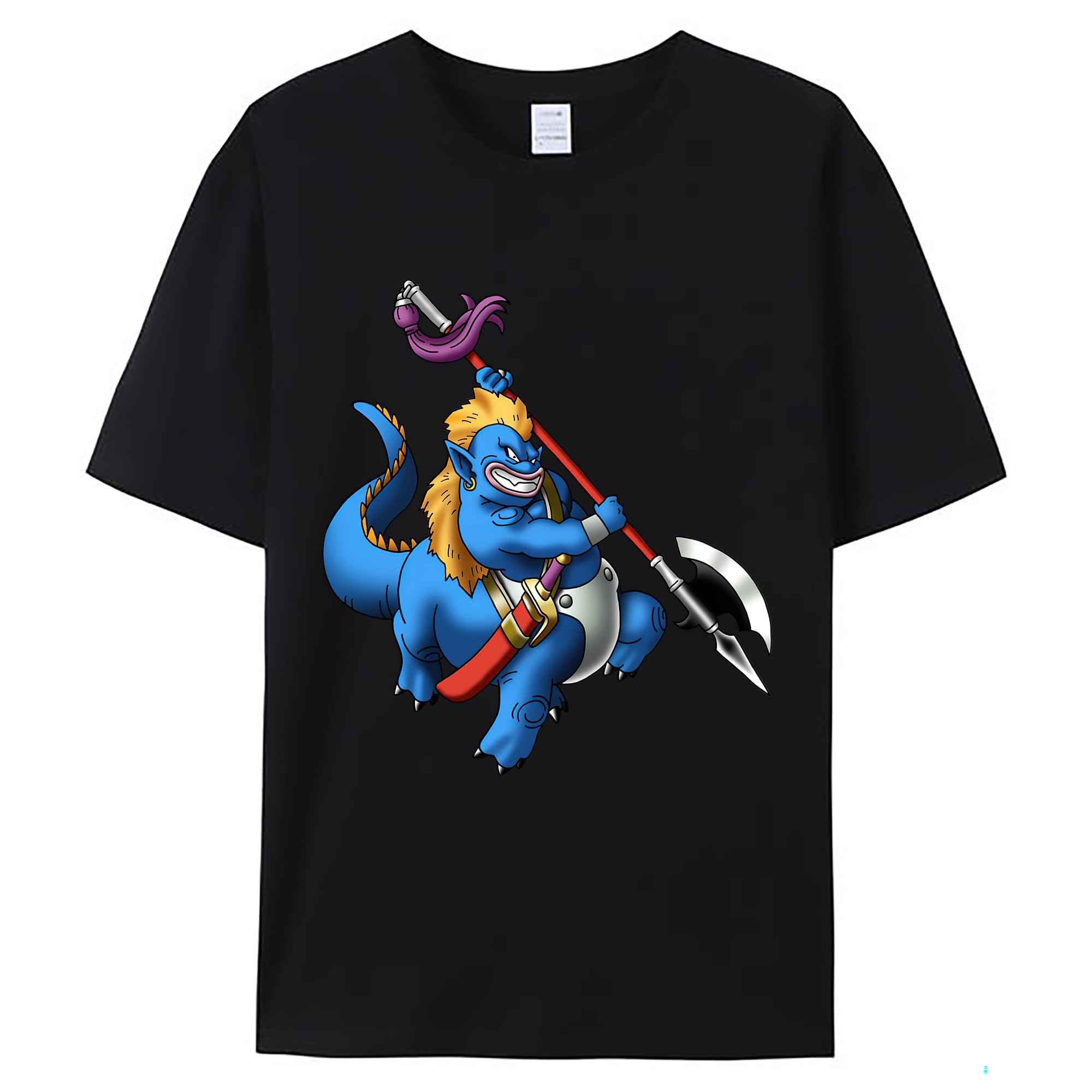 （画像用） ドラゴンクエスト Doragon Kuesuto Dragon Quest レディースカジュアルプリントTシャツ（綿100％）