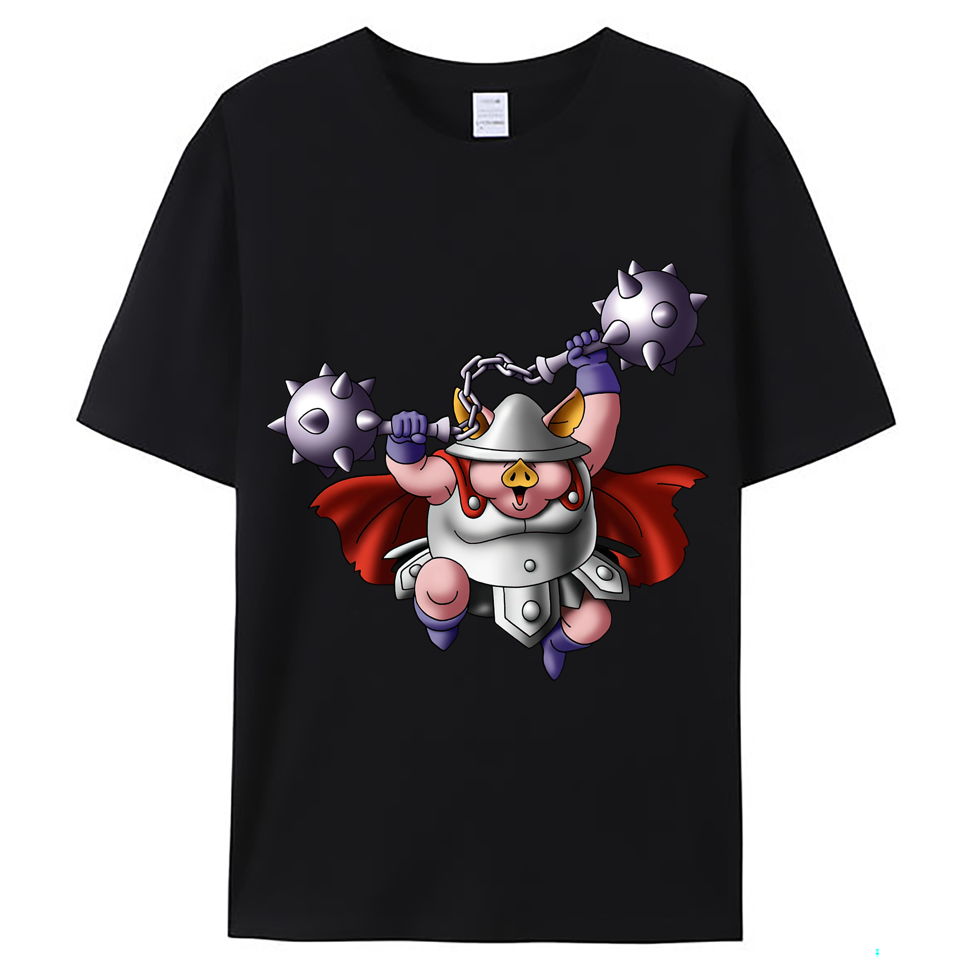 （画像用） ドラゴンクエスト Doragon Kuesuto Dragon Quest レディースカジュアルプリントTシャツ（綿100％）