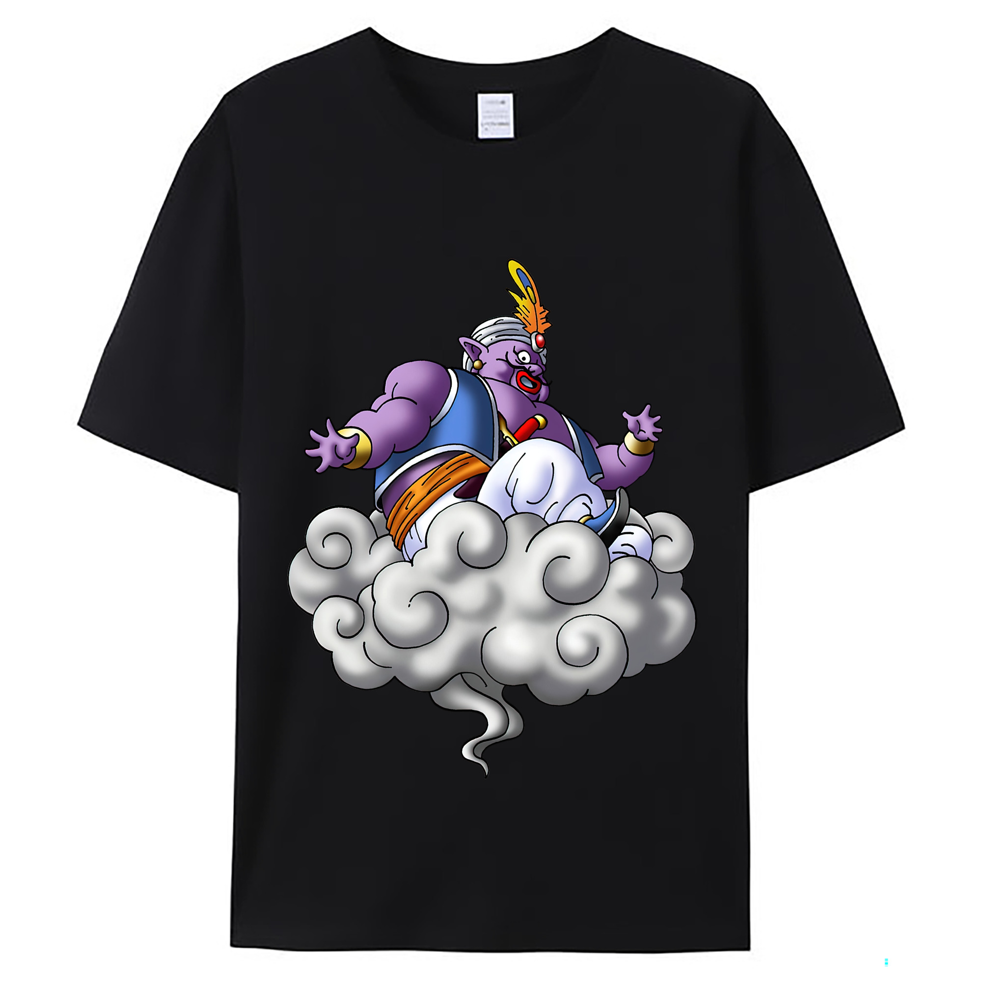 （画像用） ドラゴンクエスト Doragon Kuesuto Dragon Quest レディースカジュアルプリントTシャツ（綿100％）