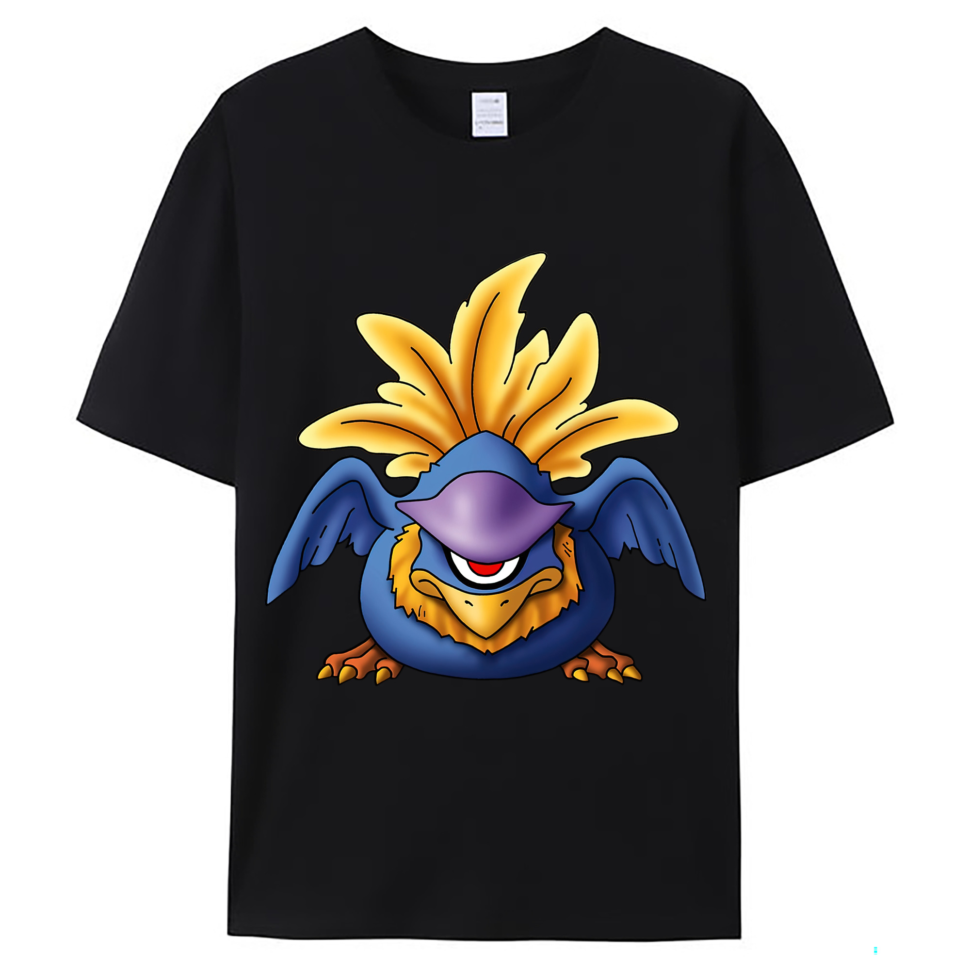 （画像用） ドラゴンクエスト Doragon Kuesuto Dragon Quest レディースカジュアルプリントTシャツ（綿100％）