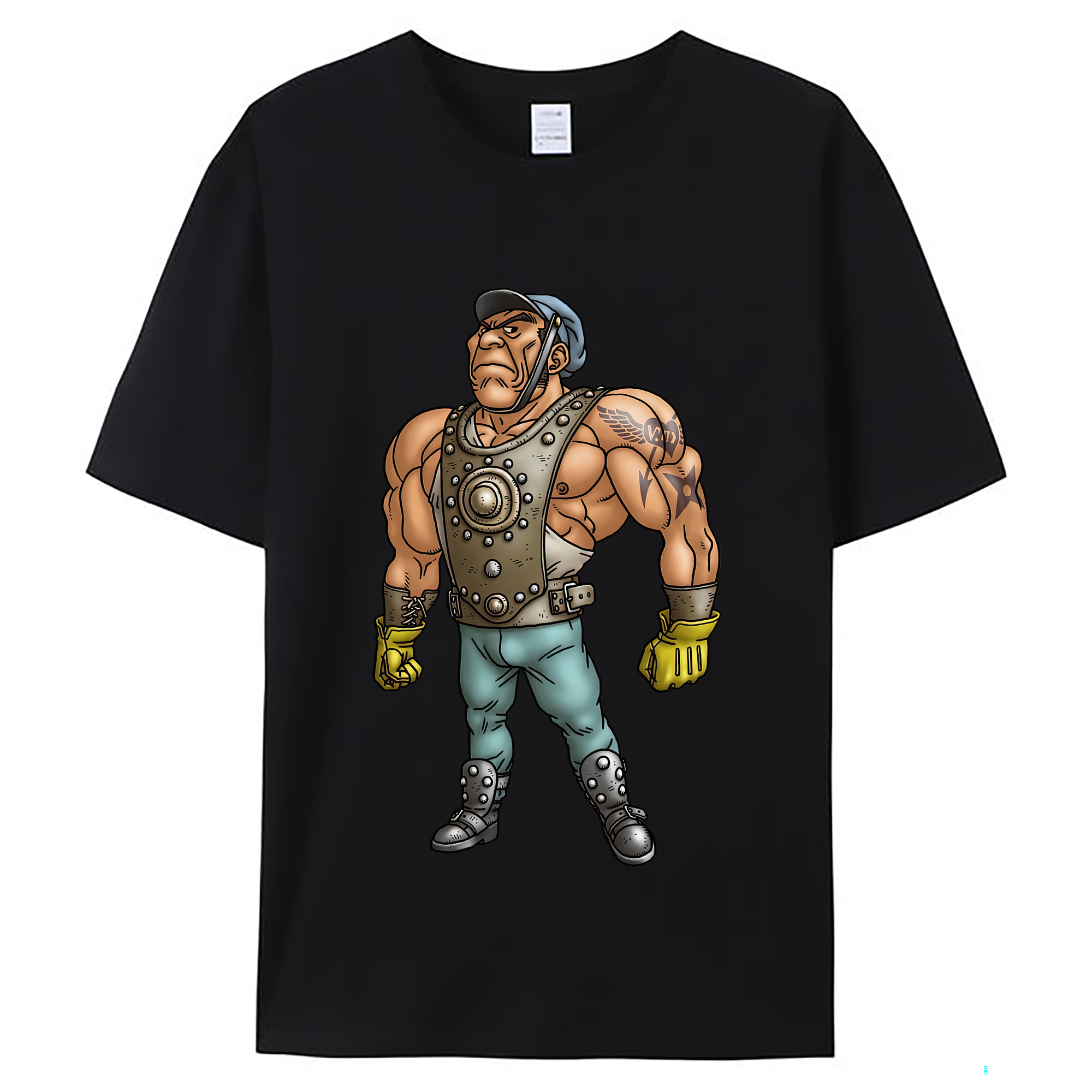 （画像用） ドラゴンクエスト Doragon Kuesuto Dragon Quest レディースカジュアルプリントTシャツ（綿100％）