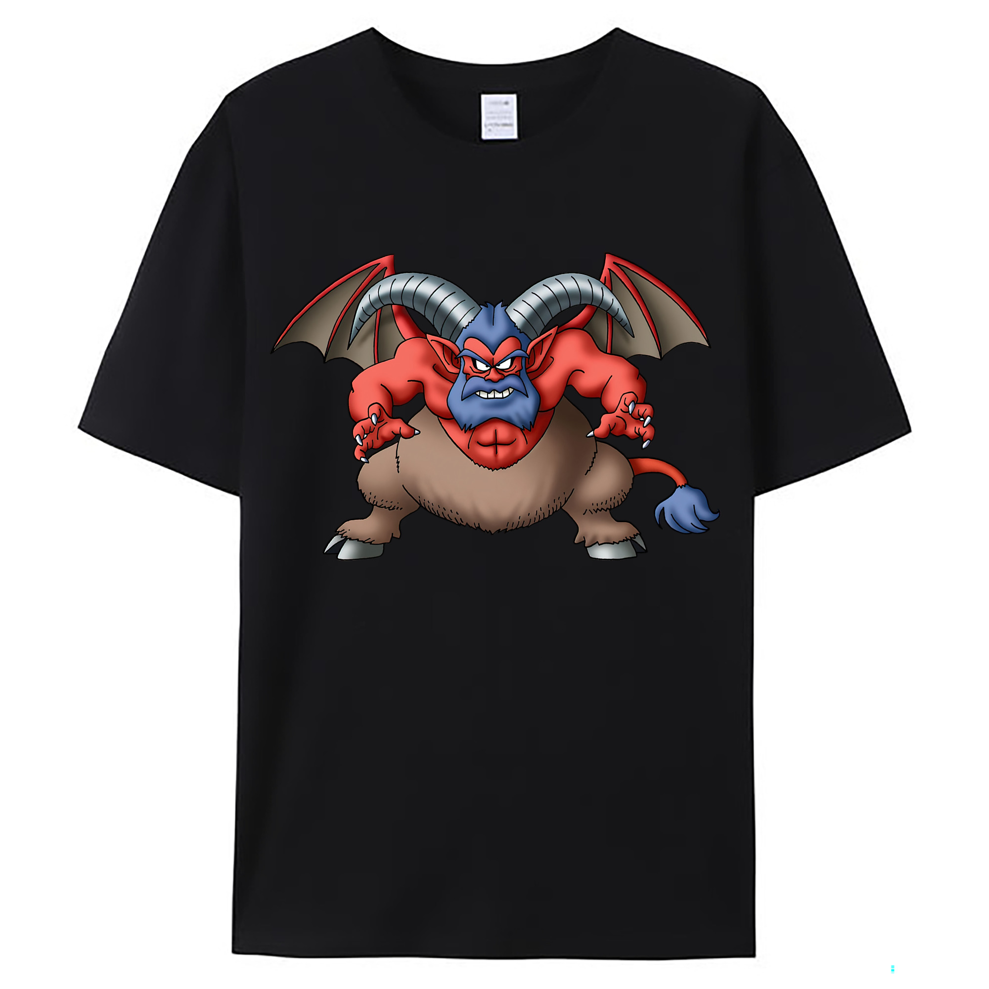 （画像用） ドラゴンクエスト Doragon Kuesuto Dragon Quest レディースカジュアルプリントTシャツ（綿100％）