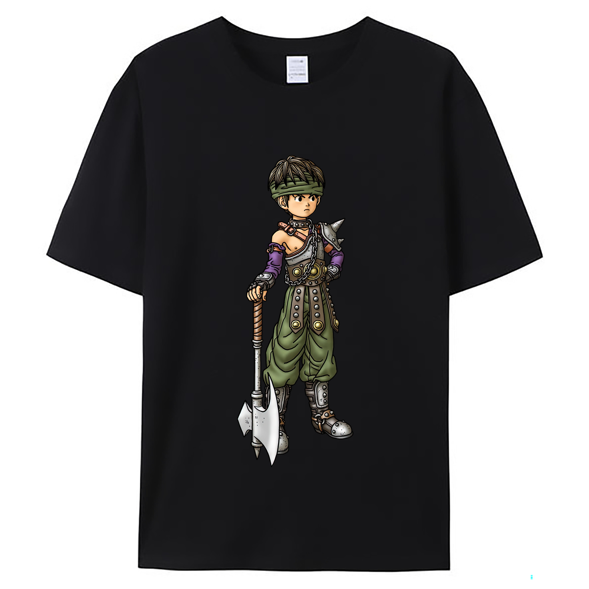 （画像用） ドラゴンクエスト Doragon Kuesuto Dragon Quest レディースカジュアルプリントTシャツ（綿100％）