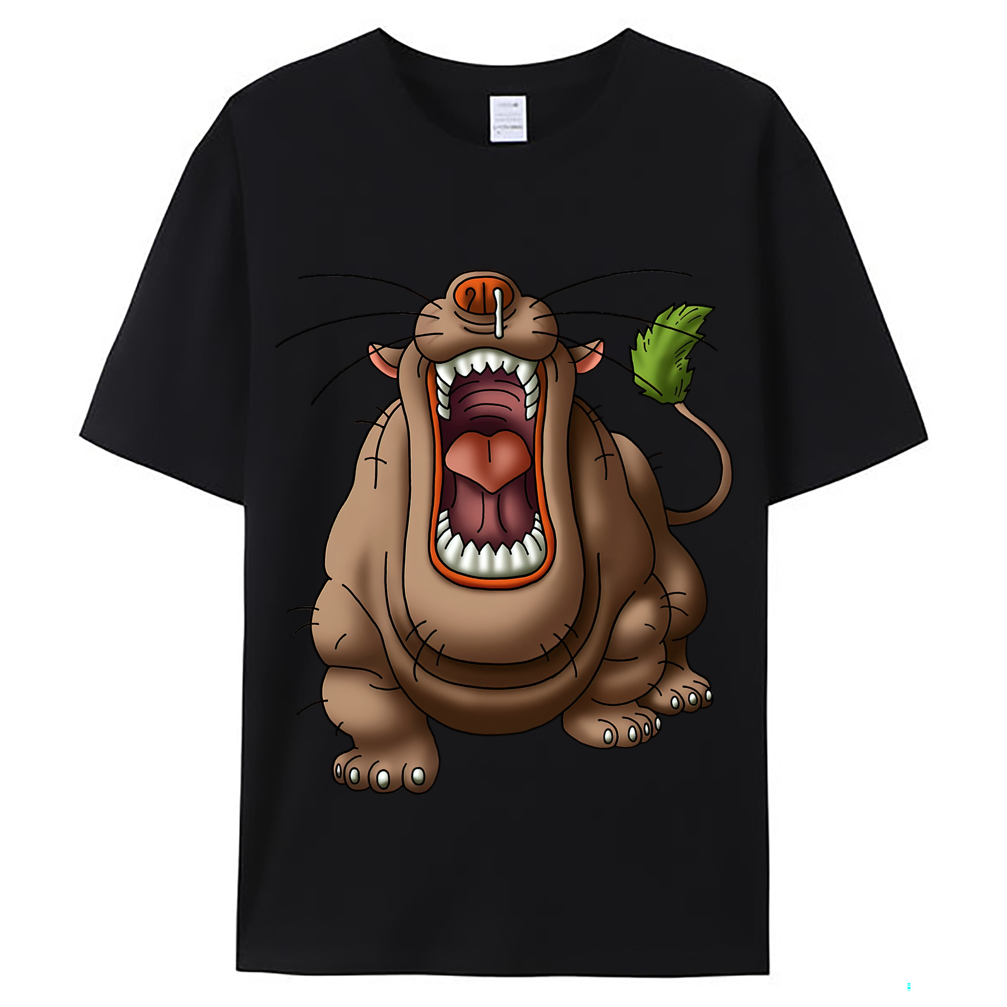 （画像用） ドラゴンクエスト Doragon Kuesuto Dragon Quest レディースカジュアルプリントTシャツ（綿100％）