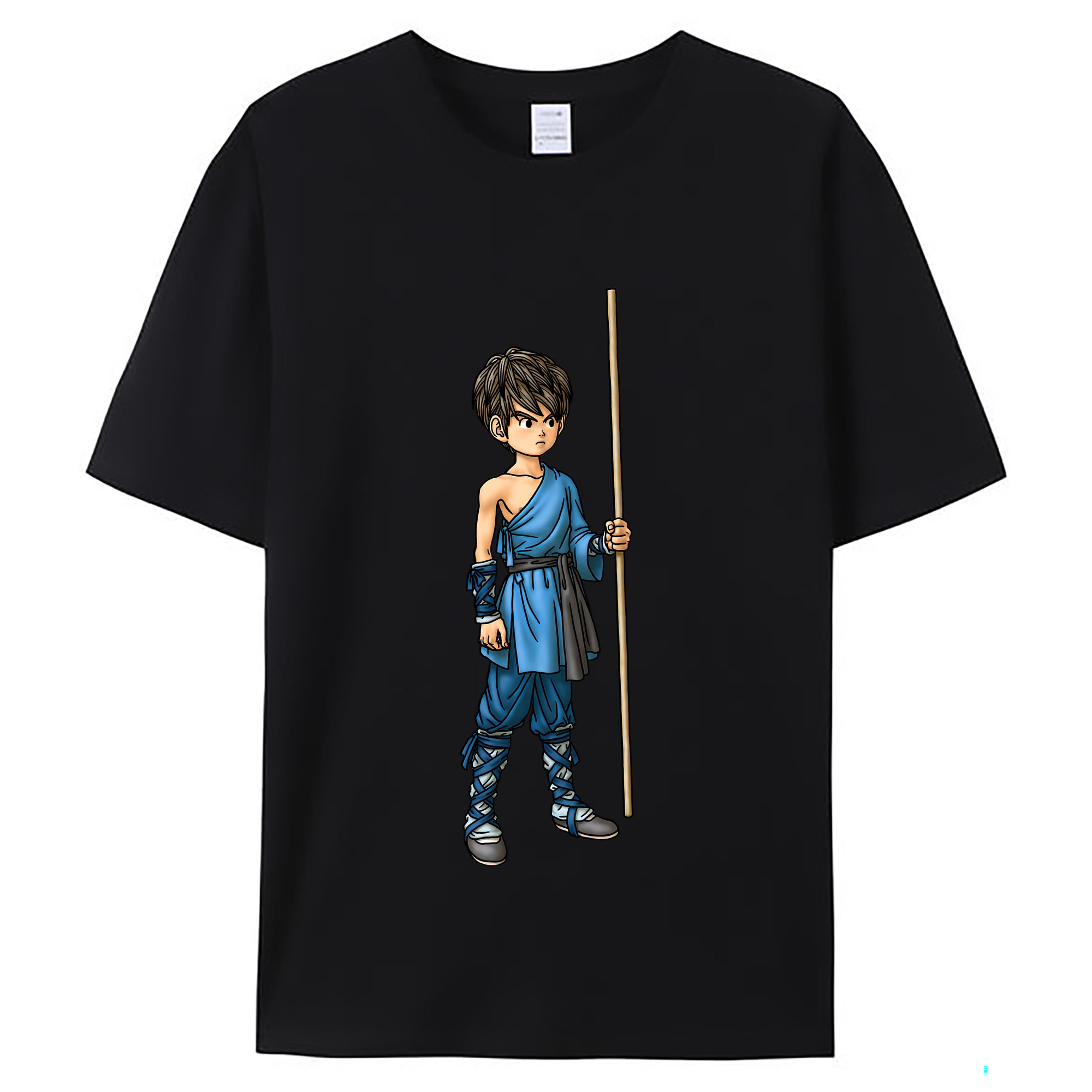 （画像用） ドラゴンクエスト Doragon Kuesuto Dragon Quest レディースカジュアルプリントTシャツ（綿100％）