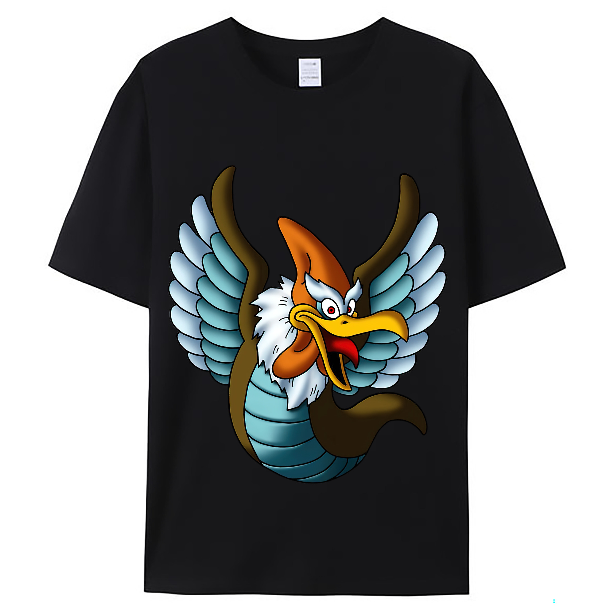 （画像用） ドラゴンクエスト Doragon Kuesuto Dragon Quest レディースカジュアルプリントTシャツ（綿100％）