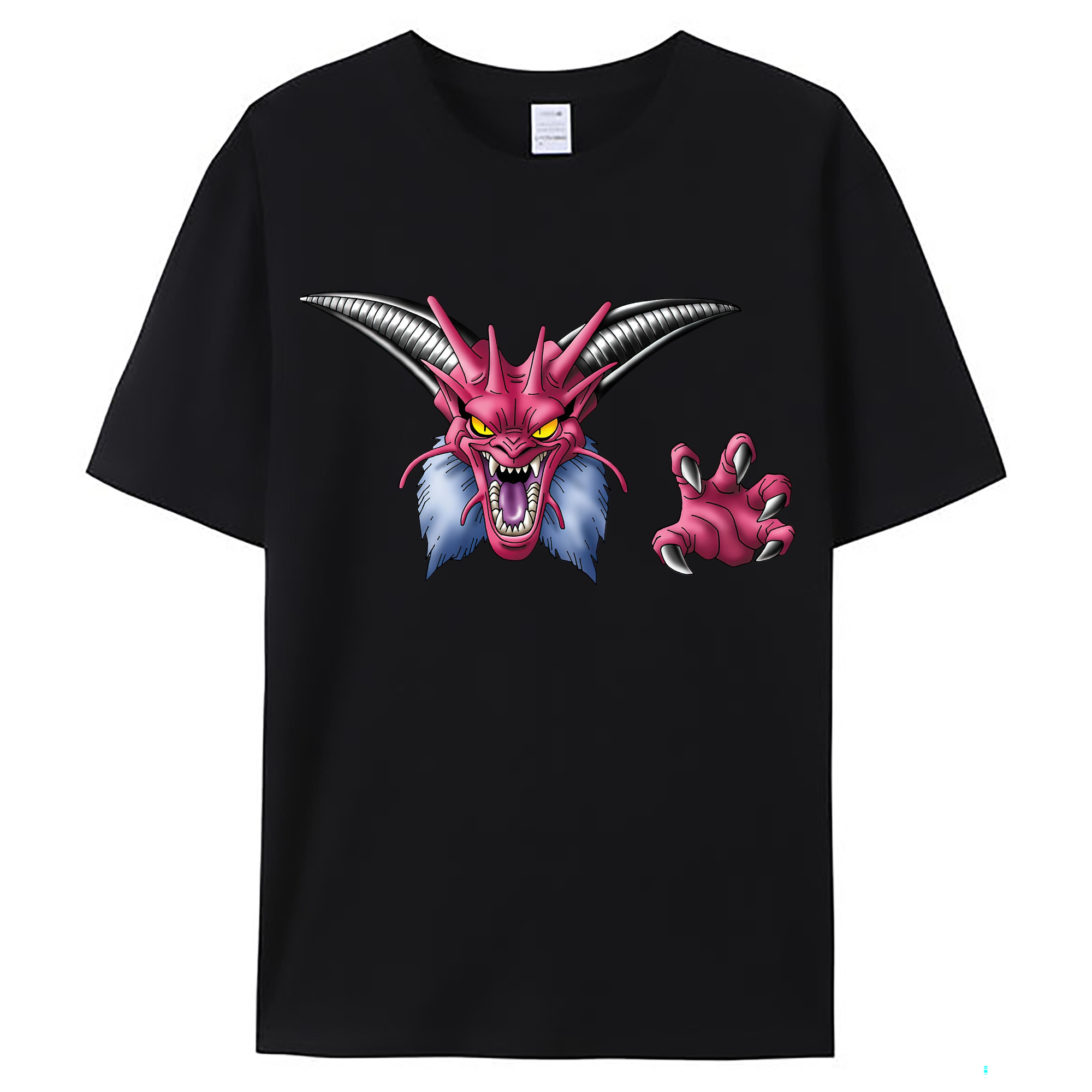 （画像用） ドラゴンクエスト Doragon Kuesuto Dragon Quest レディースカジュアルプリントTシャツ（綿100％）