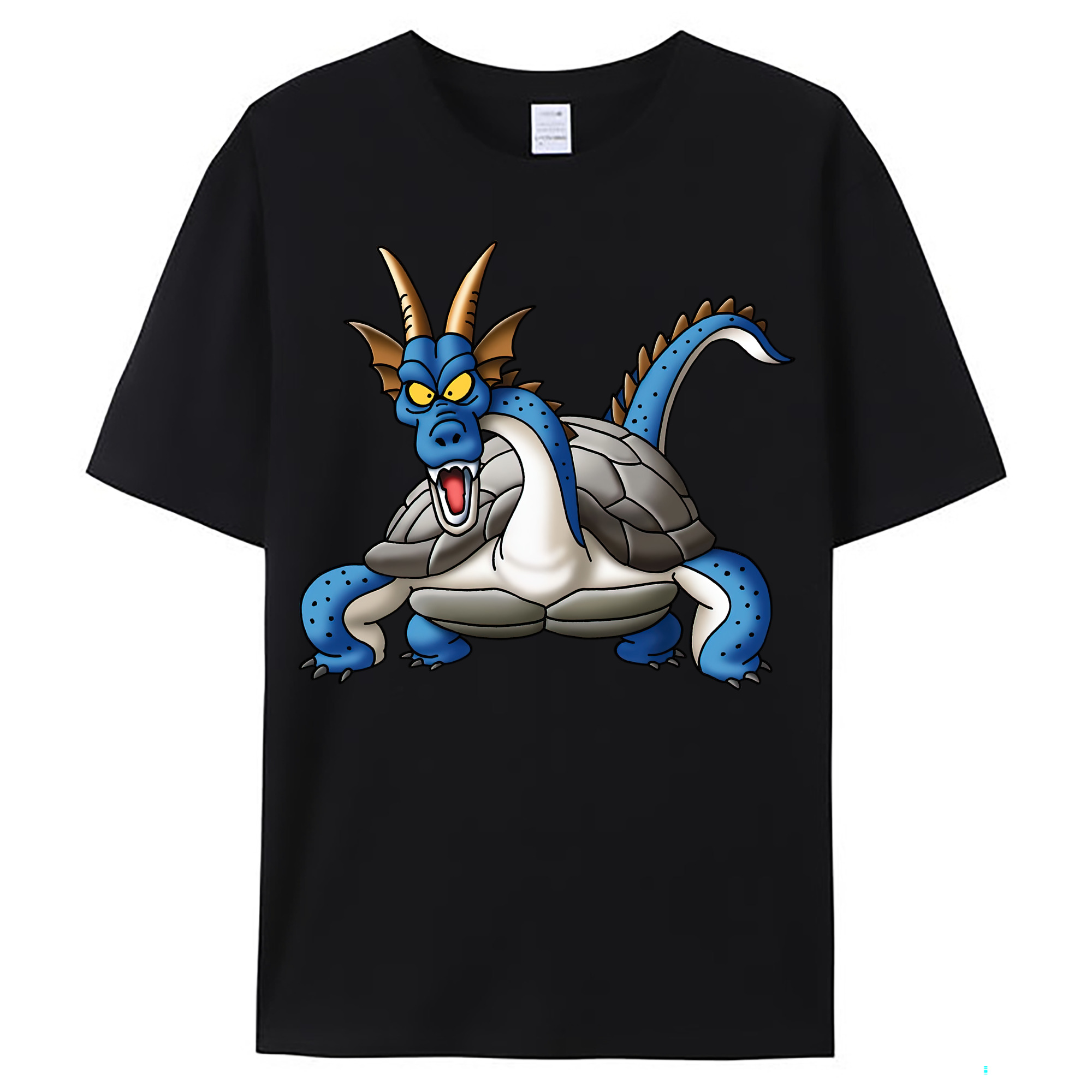 （画像用） ドラゴンクエスト Doragon Kuesuto Dragon Quest レディースカジュアルプリントTシャツ（綿100％）
