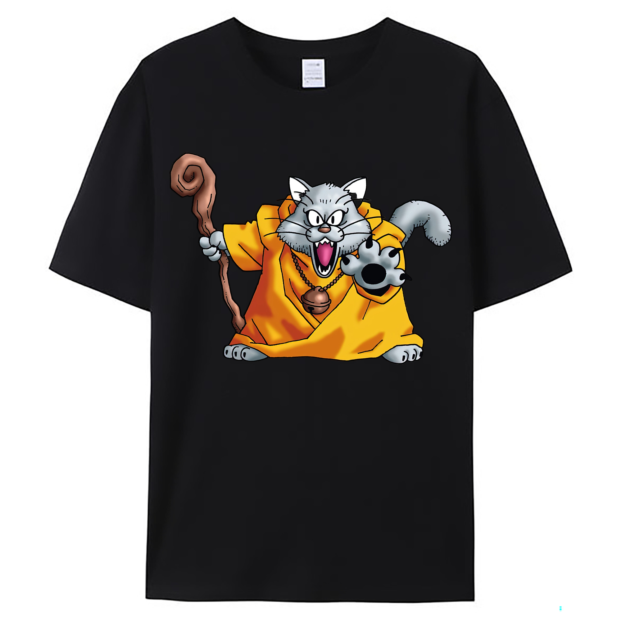 （画像用） ドラゴンクエスト Doragon Kuesuto Dragon Quest レディースカジュアルプリントTシャツ（綿100％）