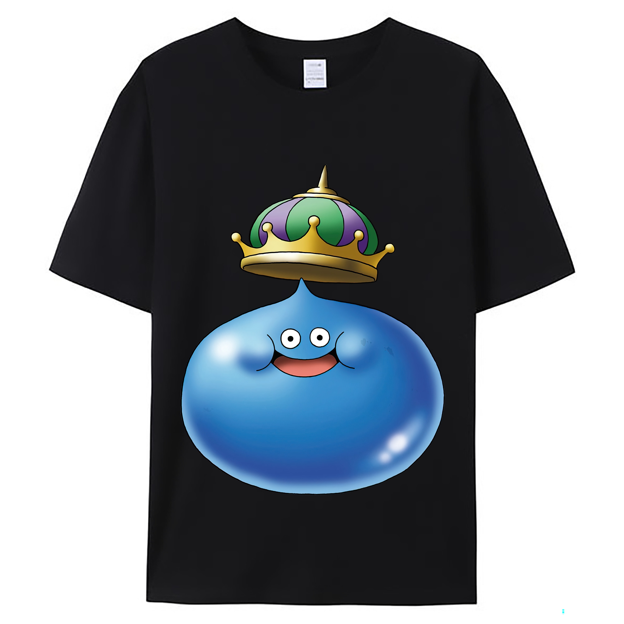 （画像用） ドラゴンクエスト Doragon Kuesuto Dragon Quest レディースカジュアルプリントTシャツ（綿100％）