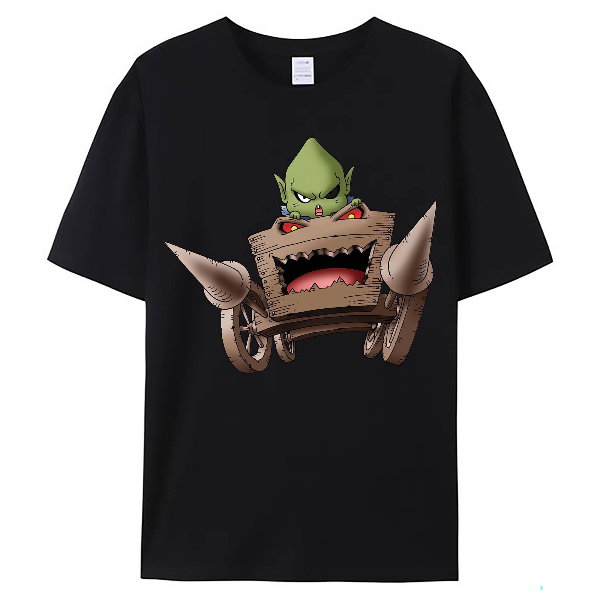 （画像用） ドラゴンクエスト Doragon Kuesuto Dragon Quest レディースカジュアルプリントTシャツ（綿100％）