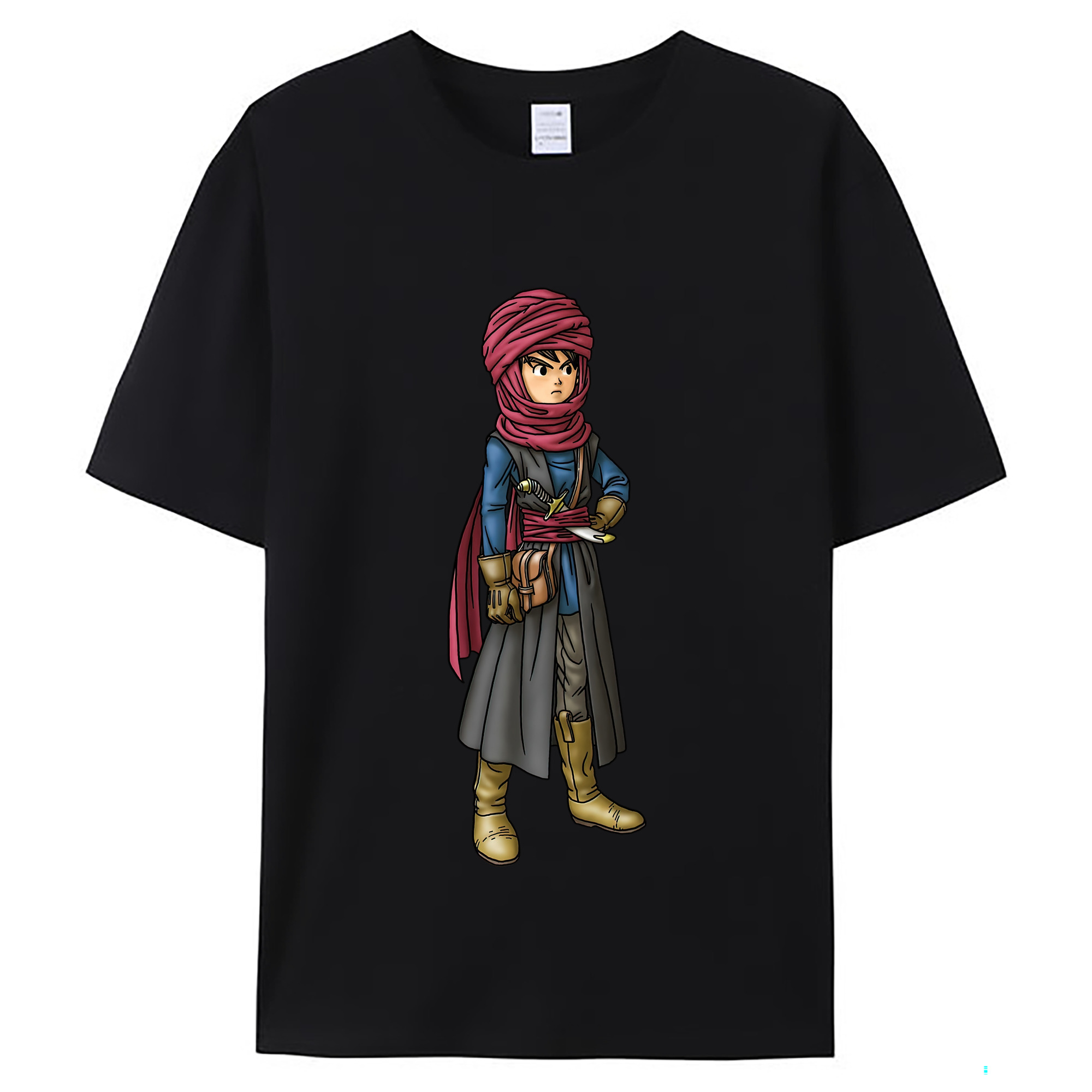 （画像用） ドラゴンクエスト Doragon Kuesuto Dragon Quest レディースカジュアルプリントTシャツ（綿100％）