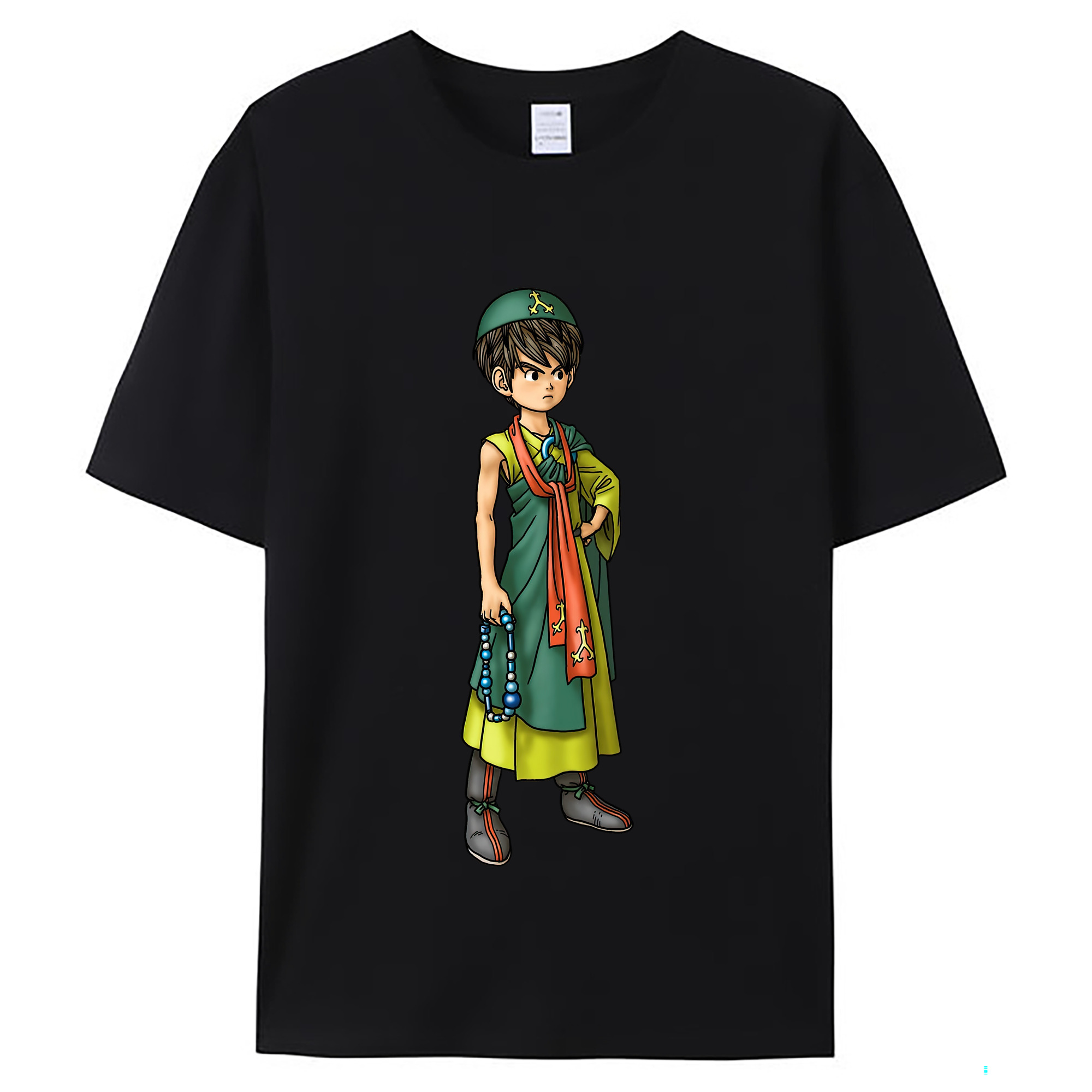 （画像用） ドラゴンクエスト Doragon Kuesuto Dragon Quest レディースカジュアルプリントTシャツ（綿100％）