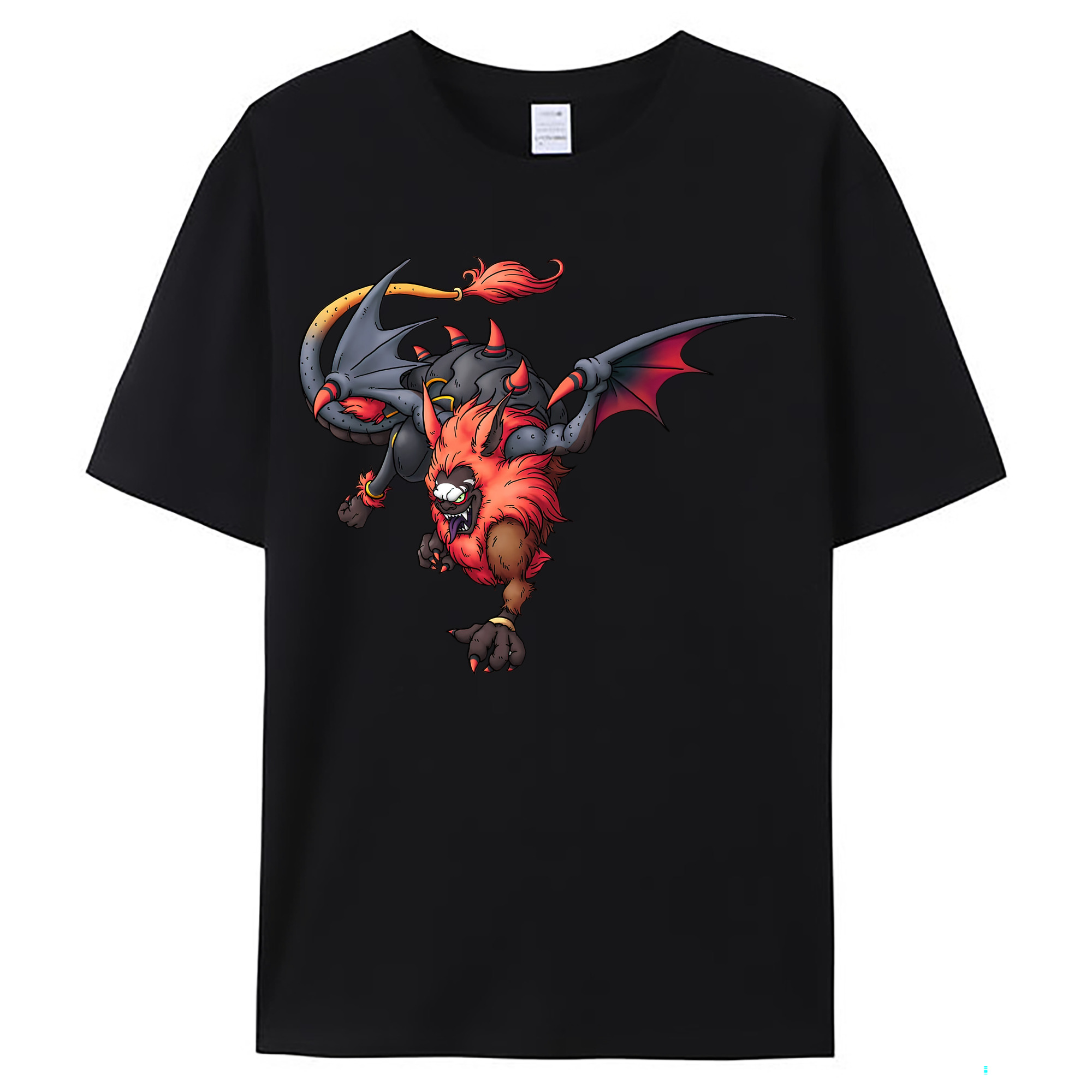 （画像用） ドラゴンクエスト Doragon Kuesuto Dragon Quest レディースカジュアルプリントTシャツ（綿100％）