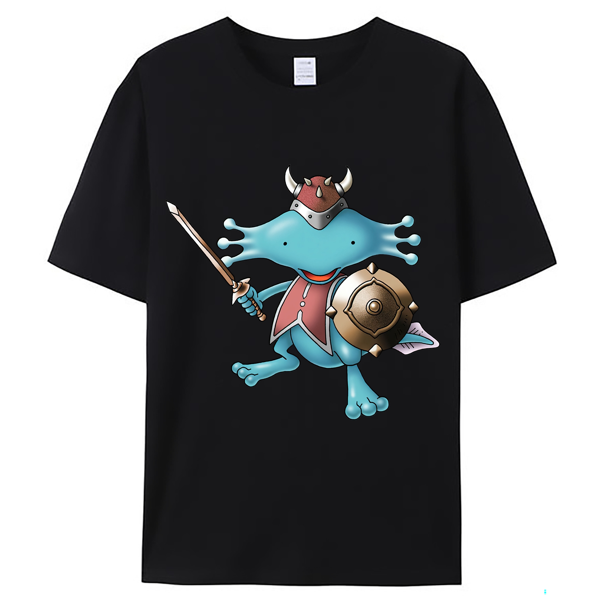 （画像用） ドラゴンクエスト Doragon Kuesuto Dragon Quest レディースカジュアルプリントTシャツ（綿100％）