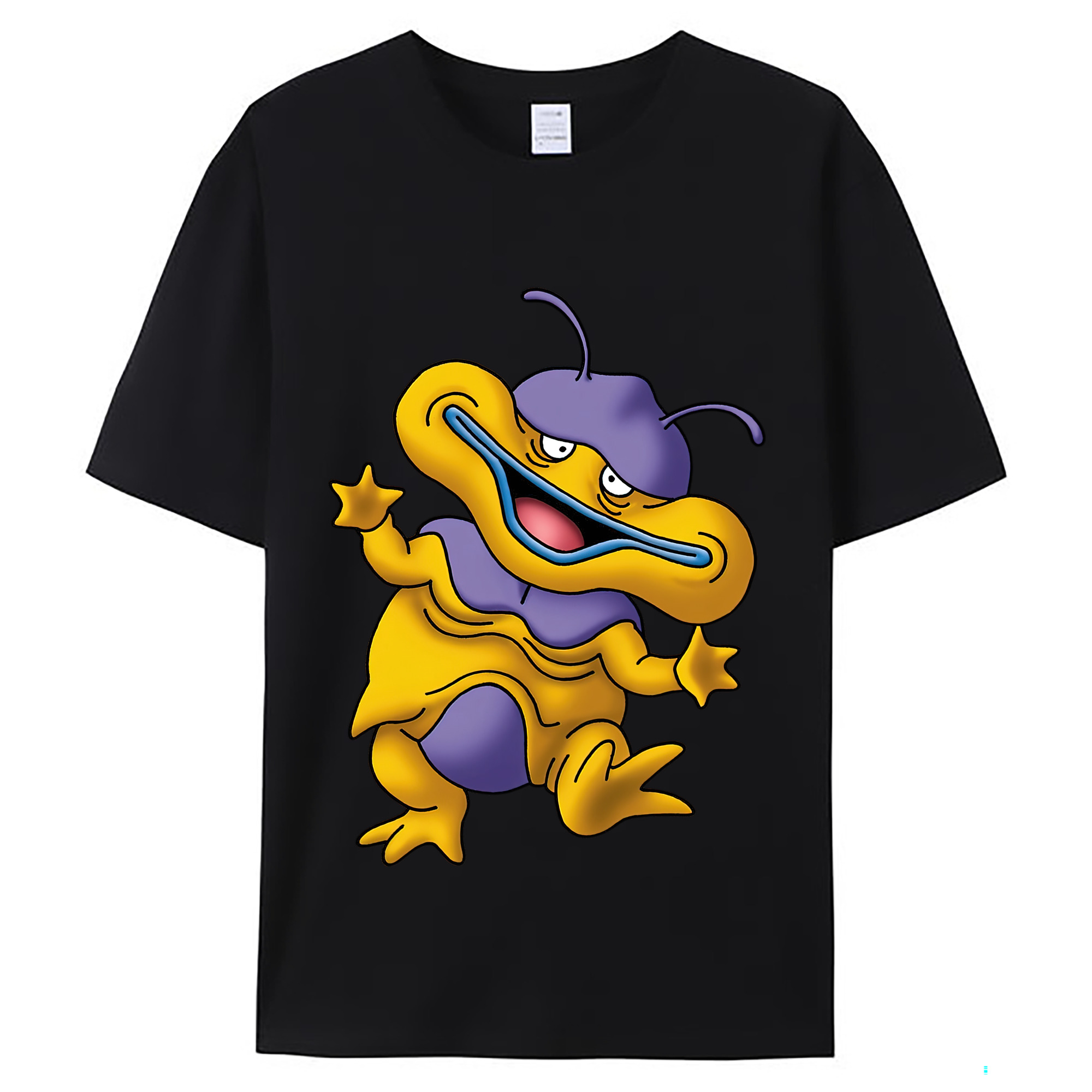 （画像用） ドラゴンクエスト Doragon Kuesuto Dragon Quest レディースカジュアルプリントTシャツ（綿100％）