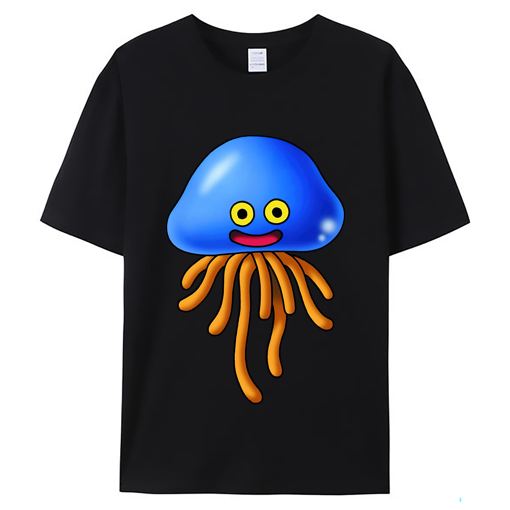 （画像用） ドラゴンクエスト Doragon Kuesuto Dragon Quest レディースカジュアルプリントTシャツ（綿100％）
