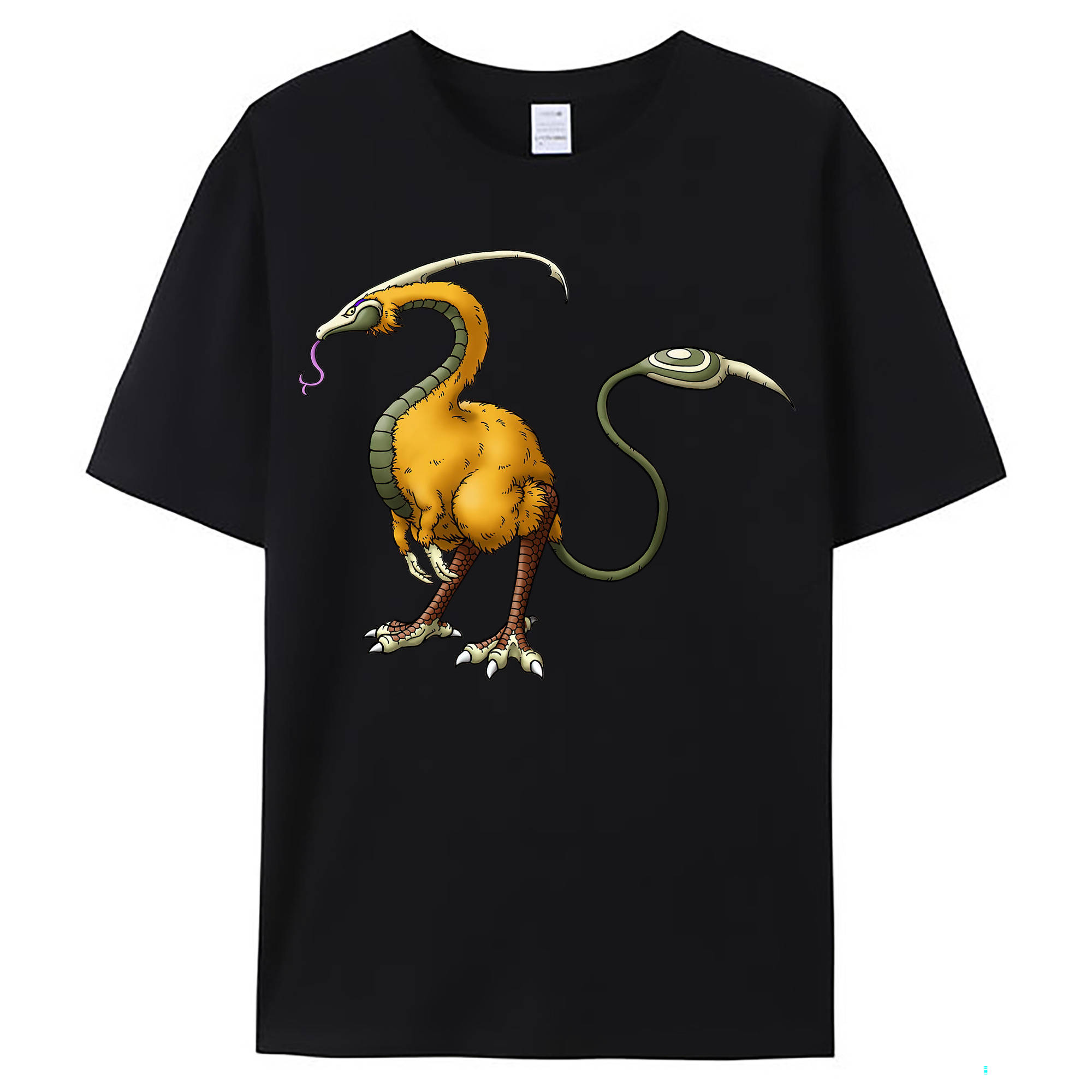 （画像用） ドラゴンクエスト Doragon Kuesuto Dragon Quest レディースカジュアルプリントTシャツ（綿100％）