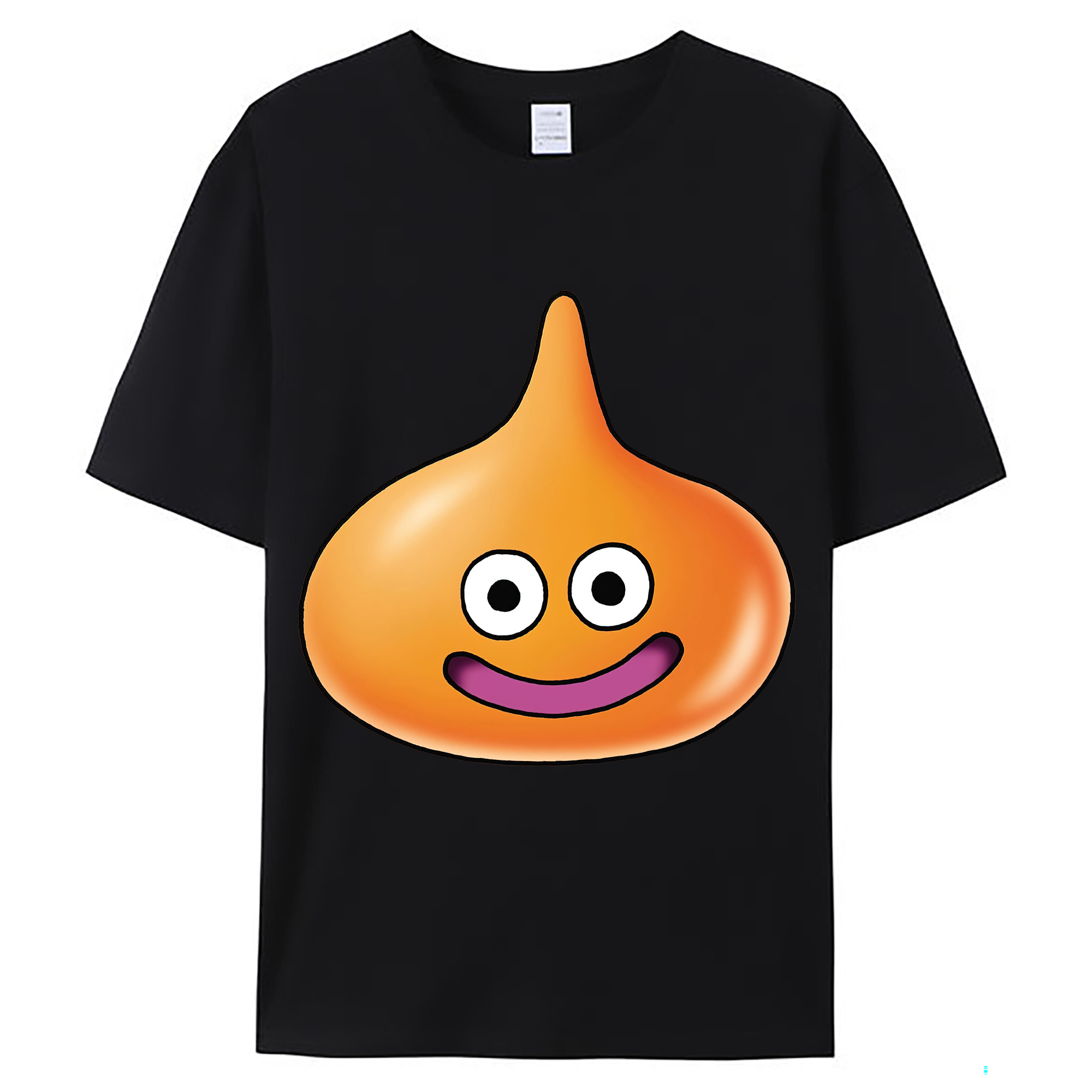 （画像用） ドラゴンクエスト Doragon Kuesuto Dragon Quest レディースカジュアルプリントTシャツ（綿100％）