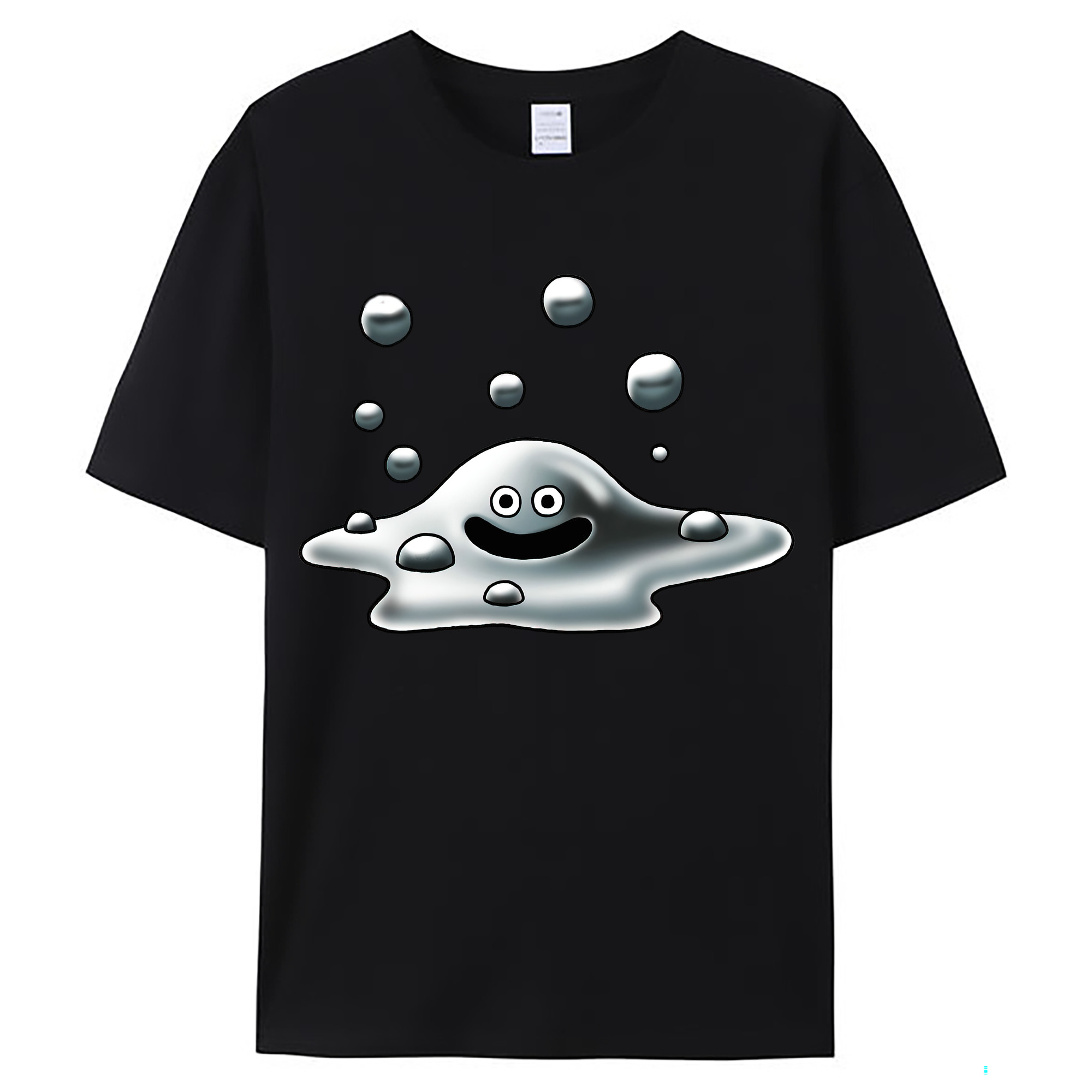 （画像用） ドラゴンクエスト Doragon Kuesuto Dragon Quest レディースカジュアルプリントTシャツ（綿100％）