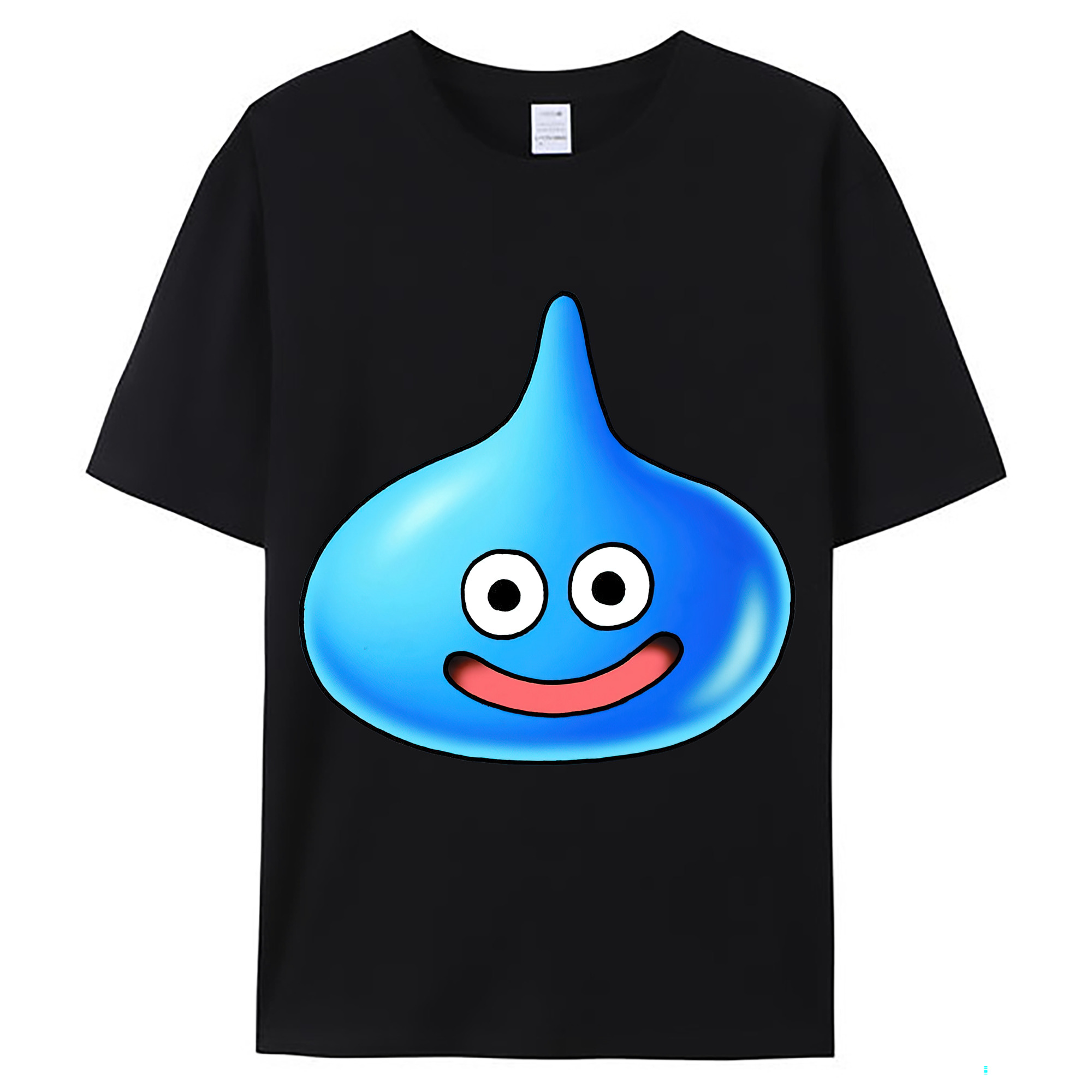 （画像用） ドラゴンクエスト Doragon Kuesuto Dragon Quest レディースカジュアルプリントTシャツ（綿100％）