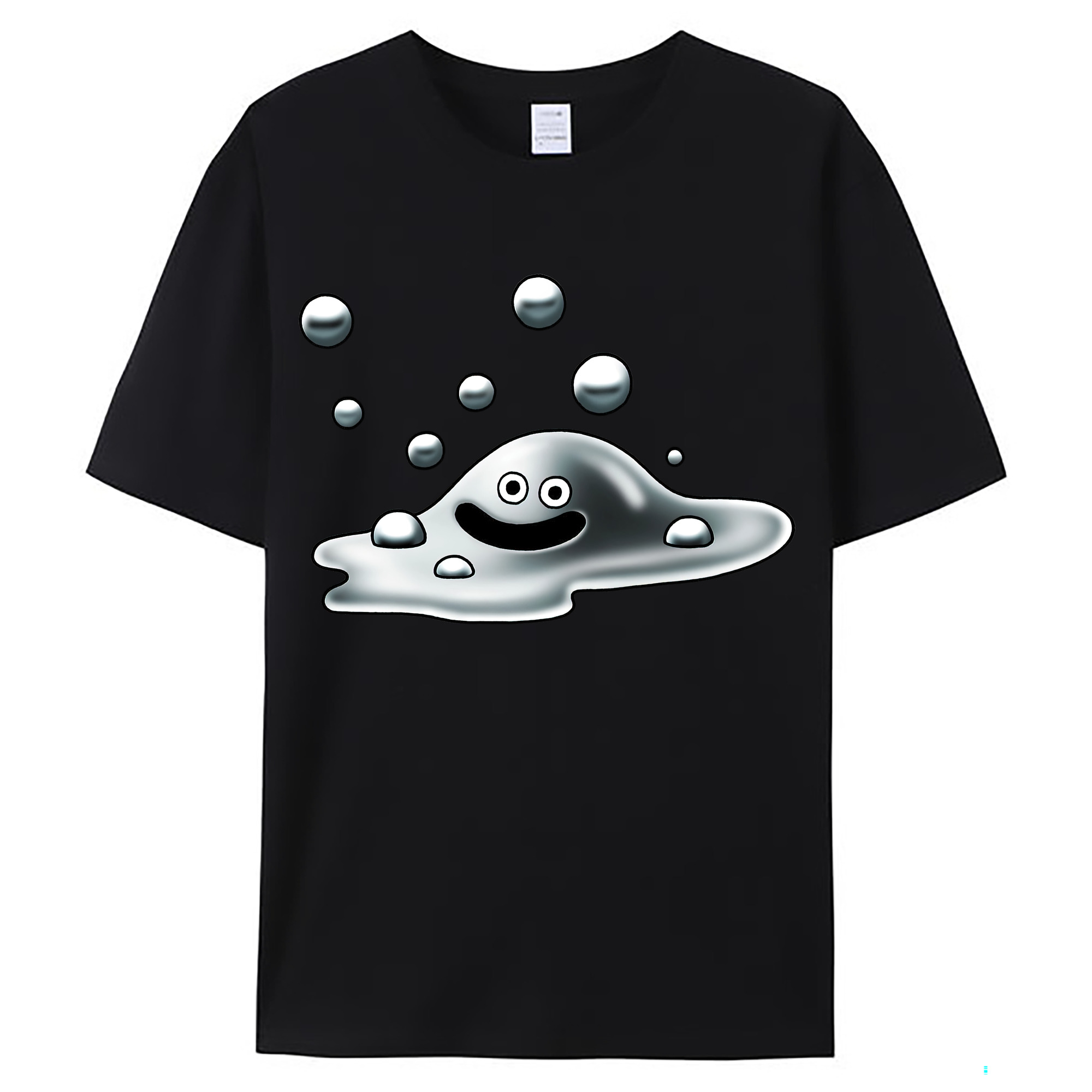 （画像用） ドラゴンクエスト Doragon Kuesuto Dragon Quest レディースカジュアルプリントTシャツ（綿100％）