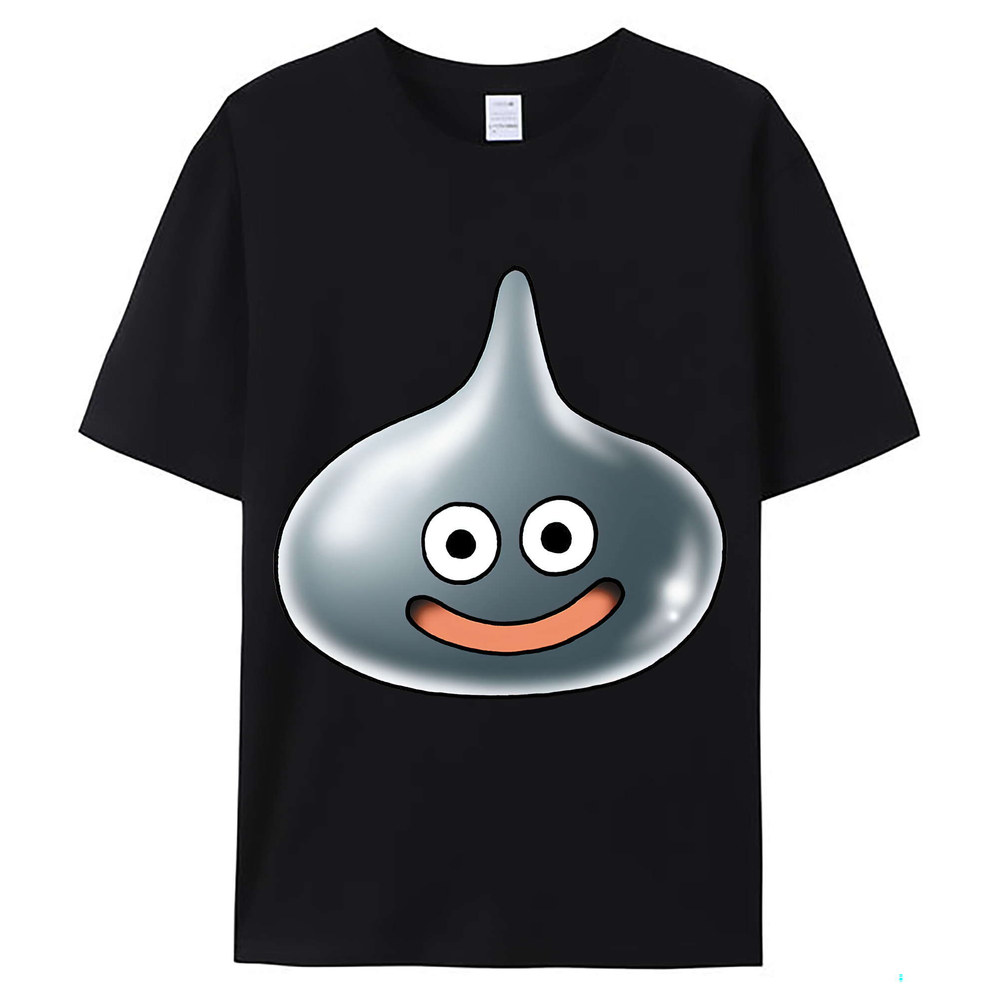 （画像用） ドラゴンクエスト Doragon Kuesuto Dragon Quest レディースカジュアルプリントTシャツ（綿100％）