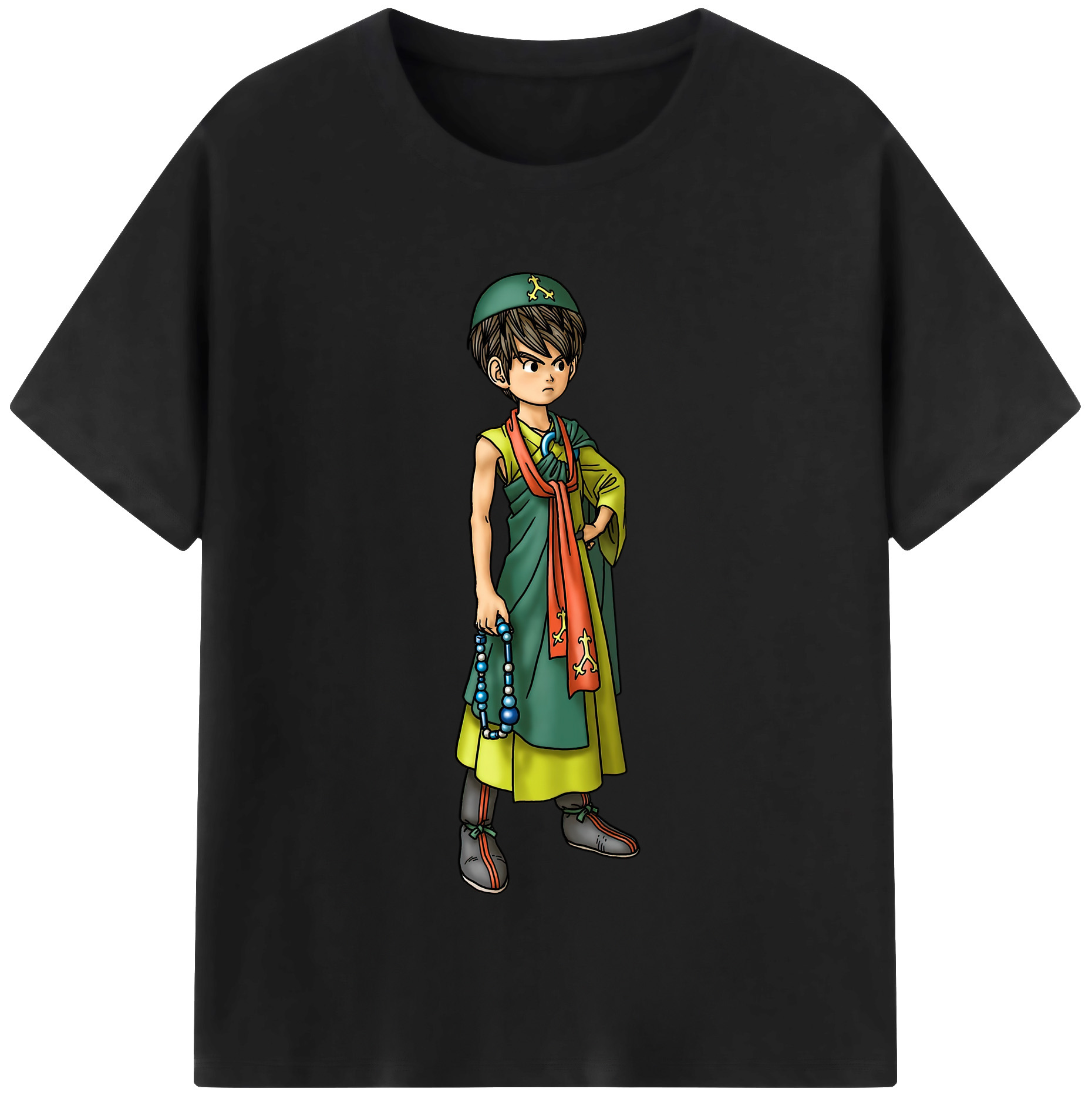 （画像用） ドラゴンクエスト Doragon Kuesuto Dragon Quest レディースカジュアルプリントTシャツ（綿100％）