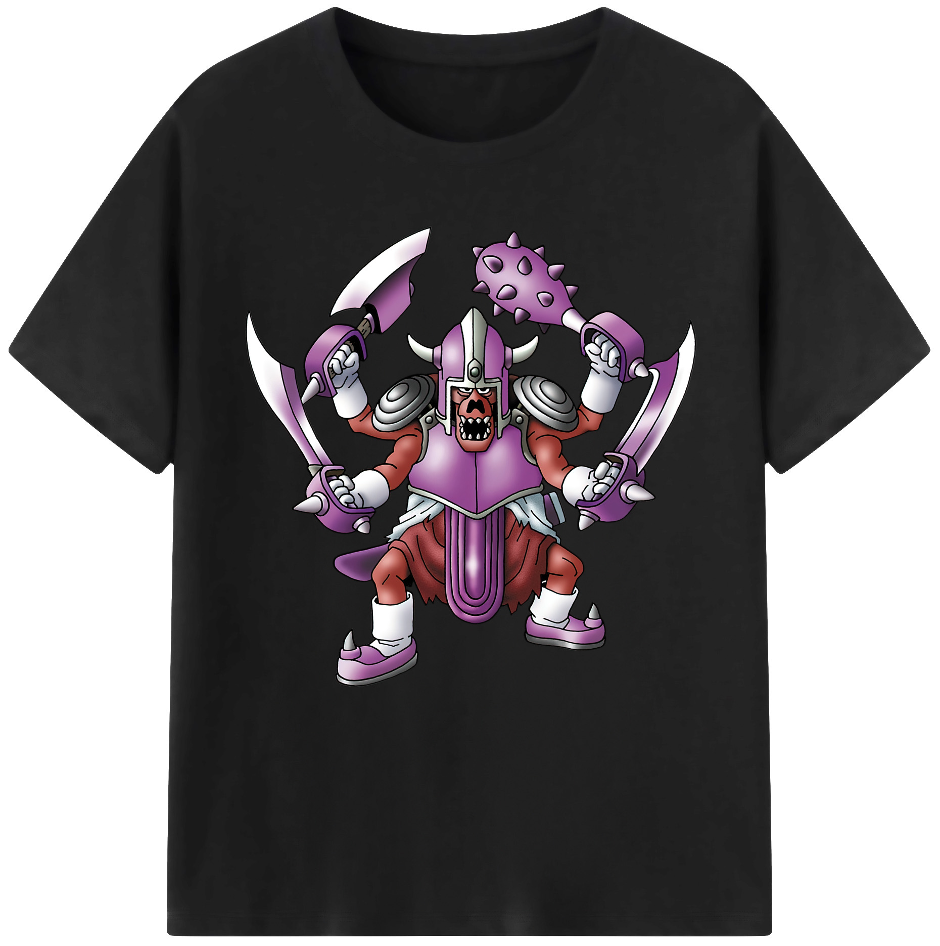 （画像用） ドラゴンクエスト Doragon Kuesuto Dragon Quest レディースカジュアルプリントTシャツ（綿100％）