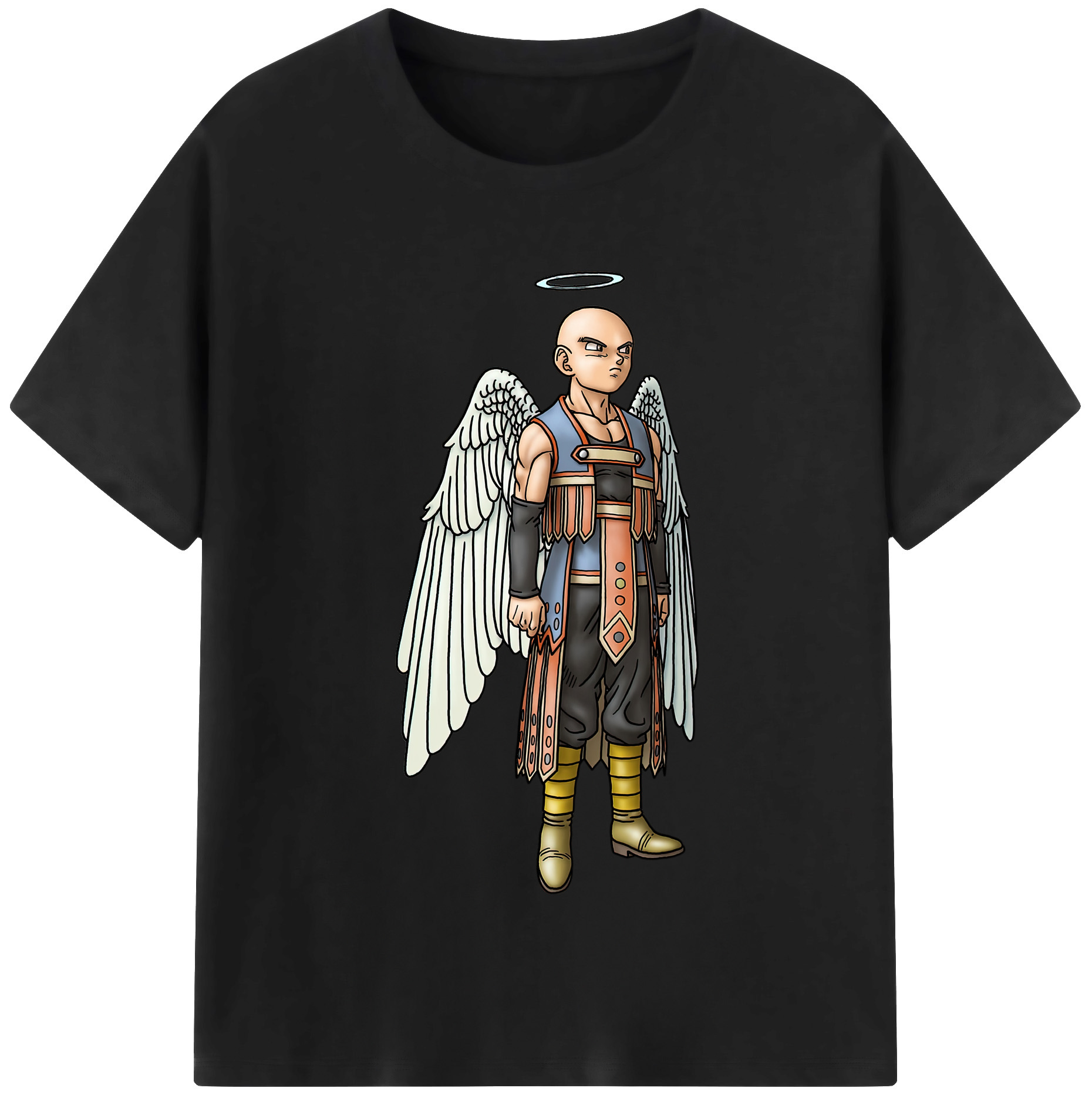 （画像用） ドラゴンクエスト Doragon Kuesuto Dragon Quest レディースカジュアルプリントTシャツ（綿100％）