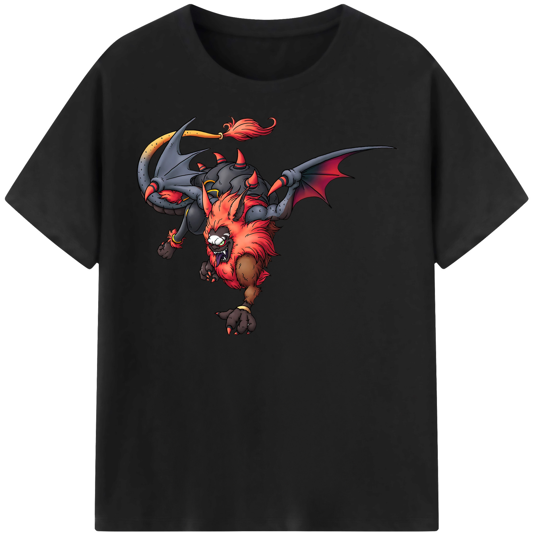 （画像用） ドラゴンクエスト Doragon Kuesuto Dragon Quest レディースカジュアルプリントTシャツ（綿100％）