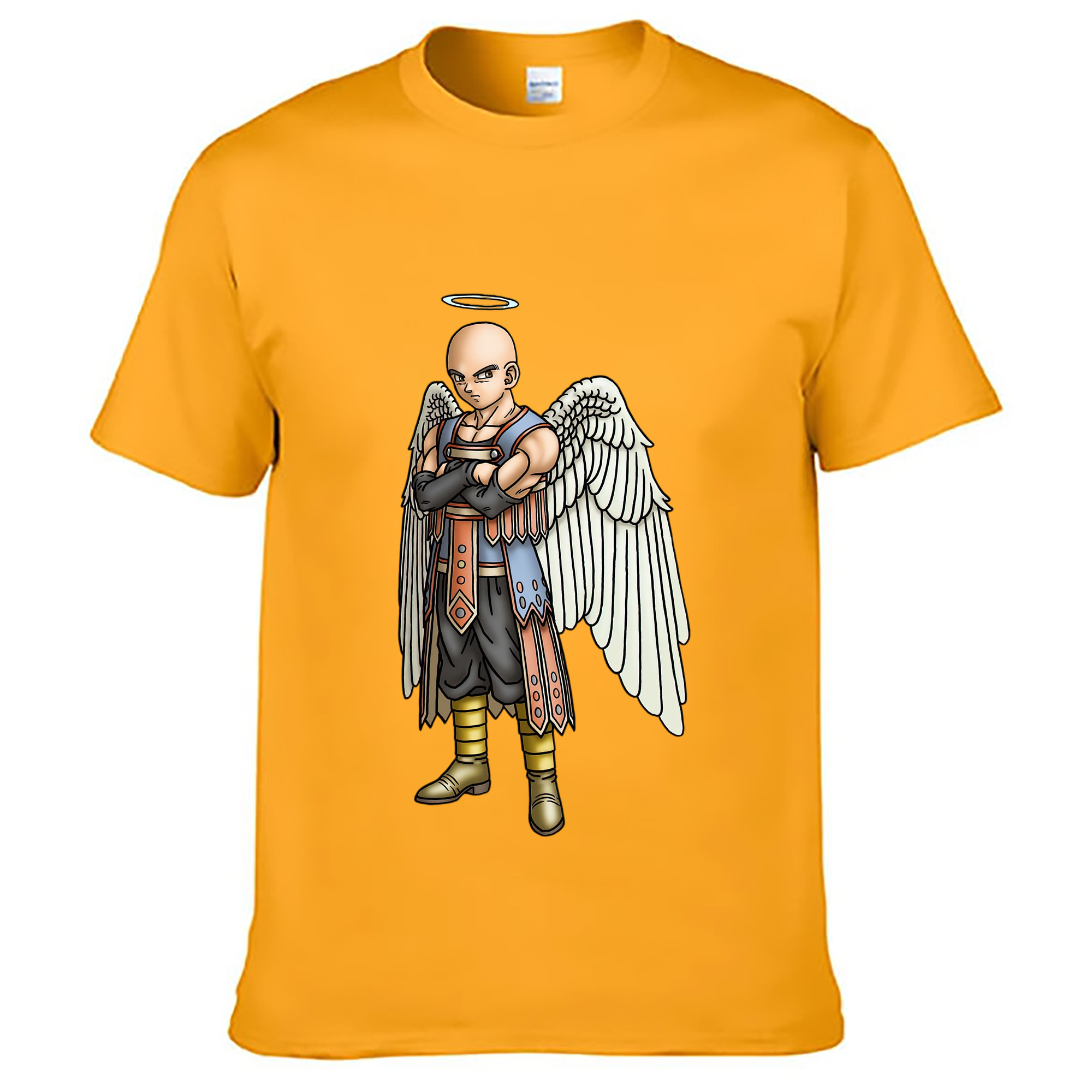 （画像用） ドラゴンクエスト Doragon Kuesuto Dragon Quest レディースカジュアルプリントTシャツ（綿100％）