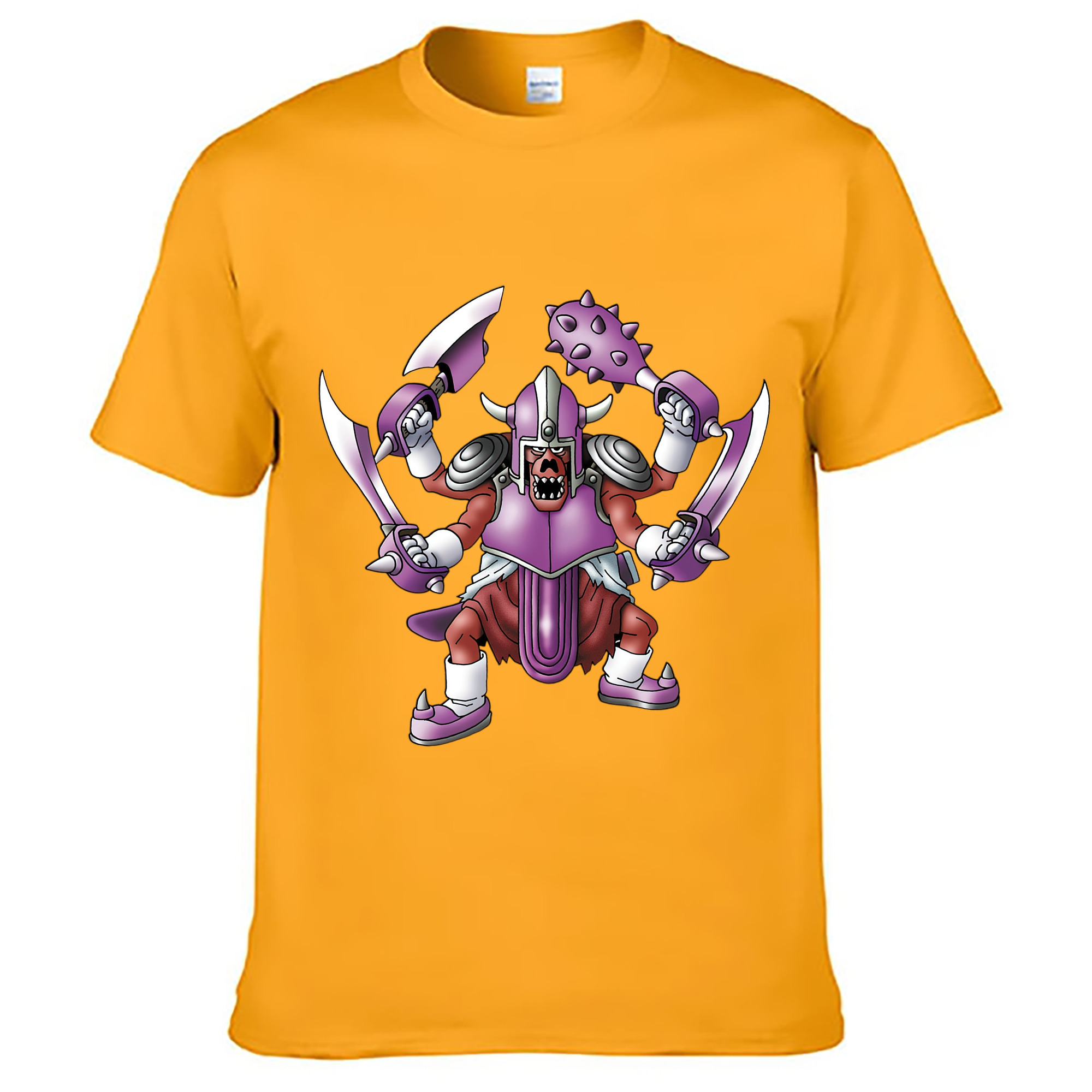 （画像用） ドラゴンクエスト Doragon Kuesuto Dragon Quest レディースカジュアルプリントTシャツ（綿100％）