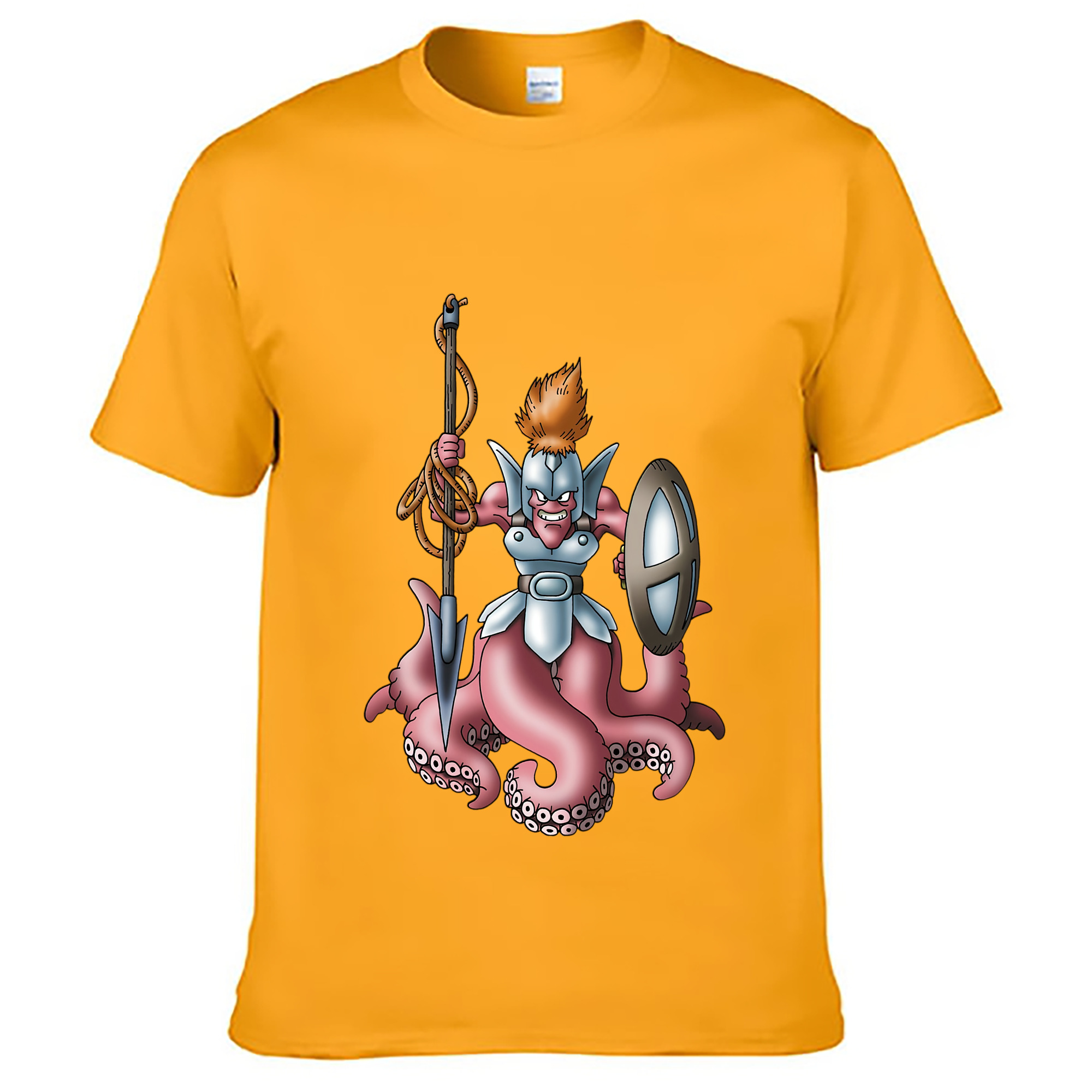 （画像用） ドラゴンクエスト Doragon Kuesuto Dragon Quest レディースカジュアルプリントTシャツ（綿100％）
