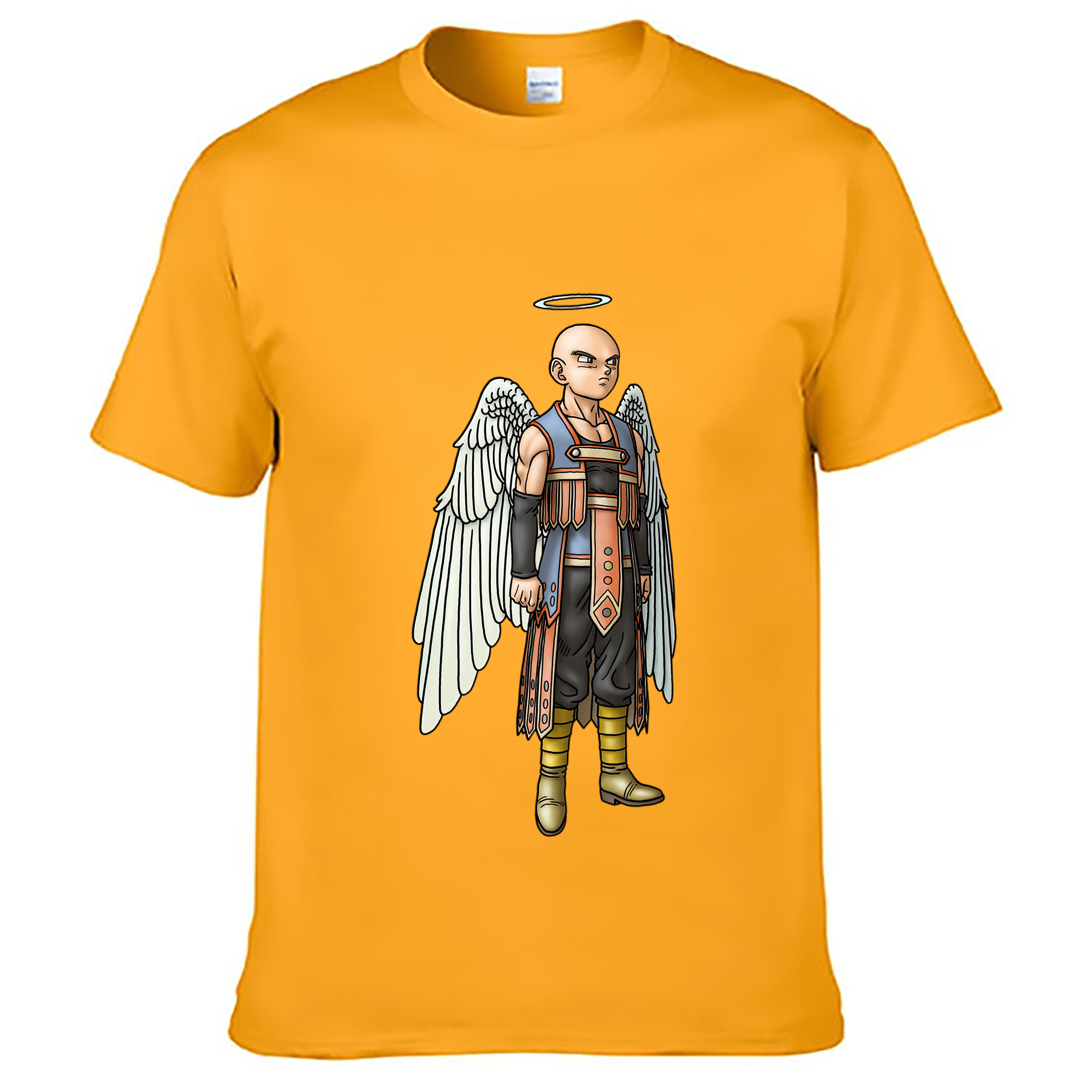 （画像用） ドラゴンクエスト Doragon Kuesuto Dragon Quest レディースカジュアルプリントTシャツ（綿100％）