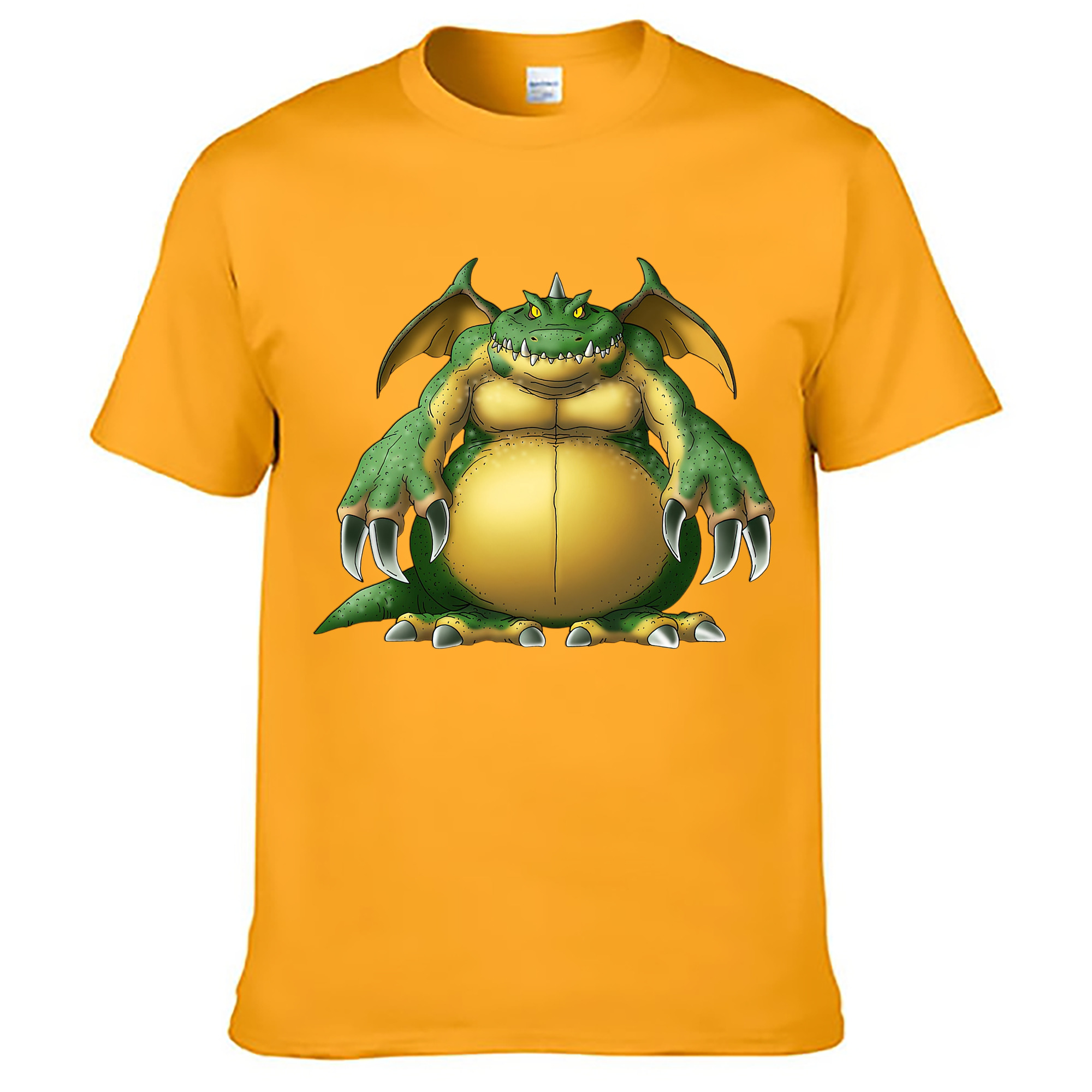（画像用） ドラゴンクエスト Doragon Kuesuto Dragon Quest レディースカジュアルプリントTシャツ（綿100％）