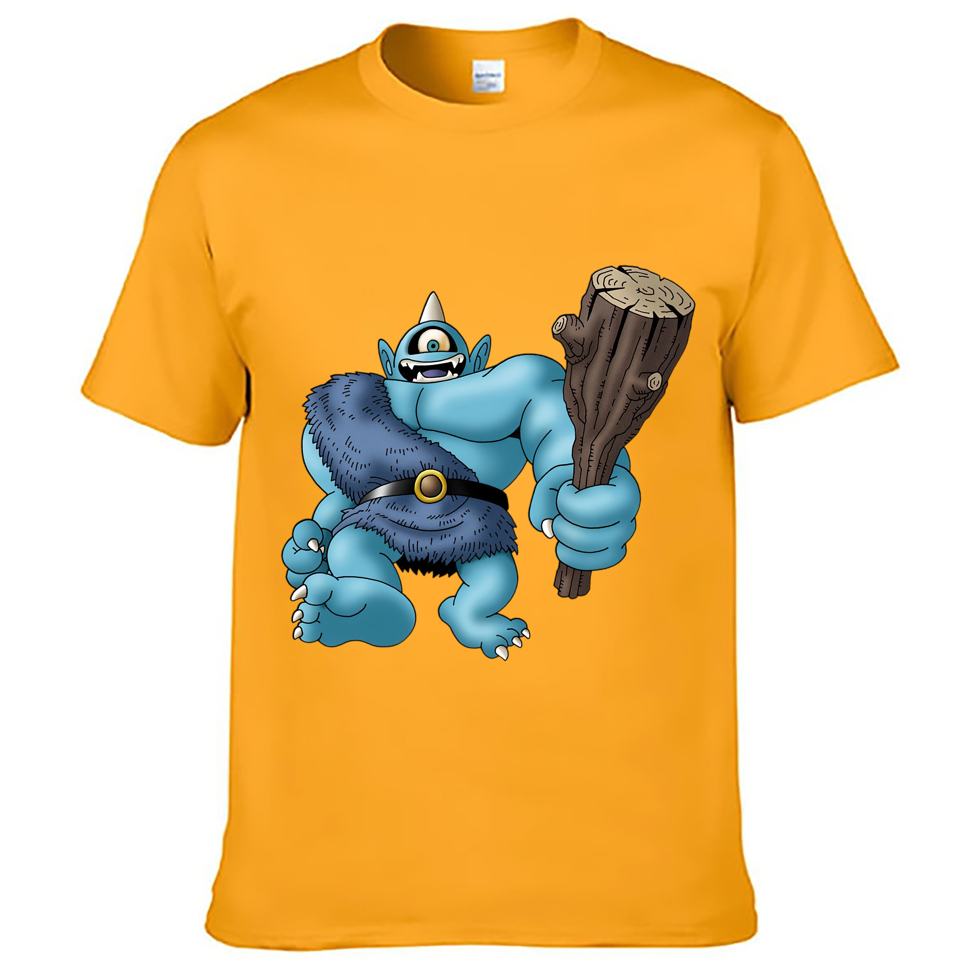 （画像用） ドラゴンクエスト Doragon Kuesuto Dragon Quest レディースカジュアルプリントTシャツ（綿100％）