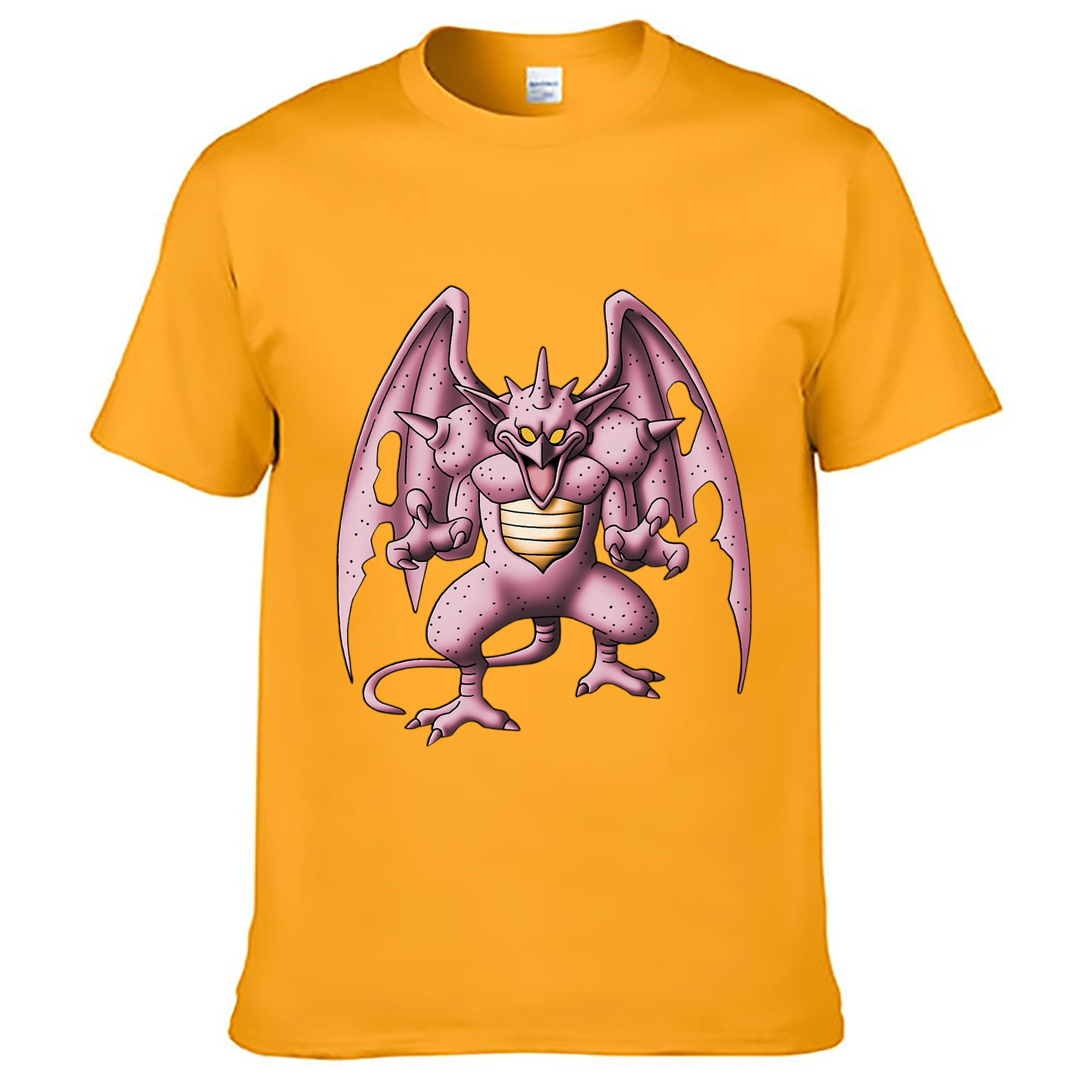 （画像用） ドラゴンクエスト Doragon Kuesuto Dragon Quest レディースカジュアルプリントTシャツ（綿100％）