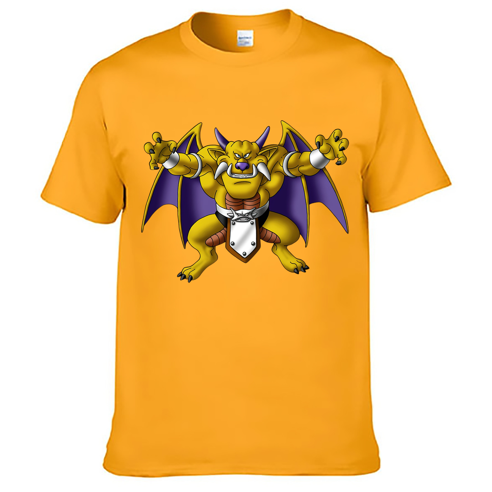 （画像用） ドラゴンクエスト Doragon Kuesuto Dragon Quest レディースカジュアルプリントTシャツ（綿100％）