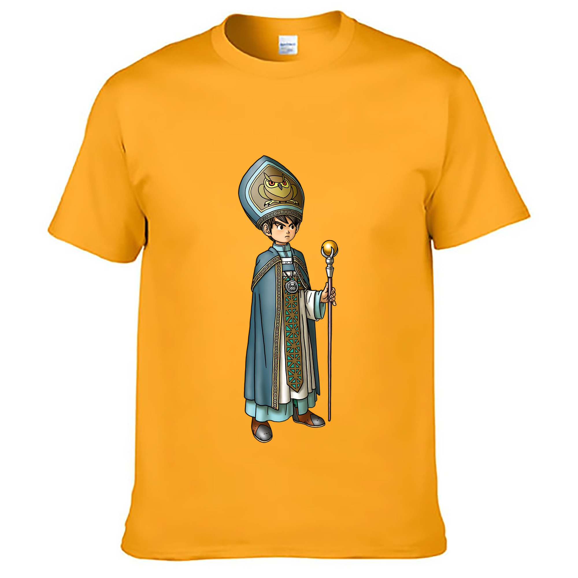 （画像用） ドラゴンクエスト Doragon Kuesuto Dragon Quest レディースカジュアルプリントTシャツ（綿100％）