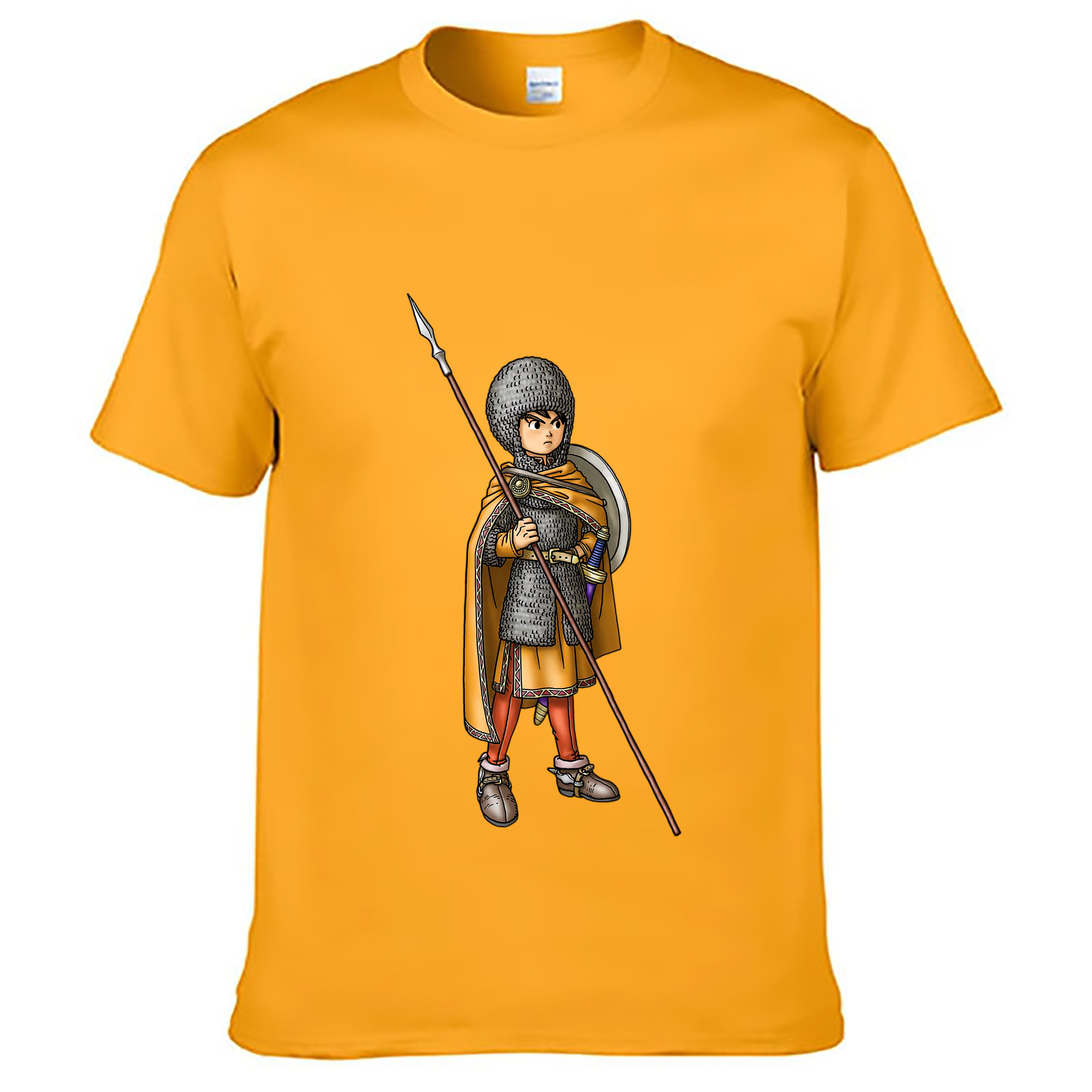 （画像用） ドラゴンクエスト Doragon Kuesuto Dragon Quest レディースカジュアルプリントTシャツ（綿100％）