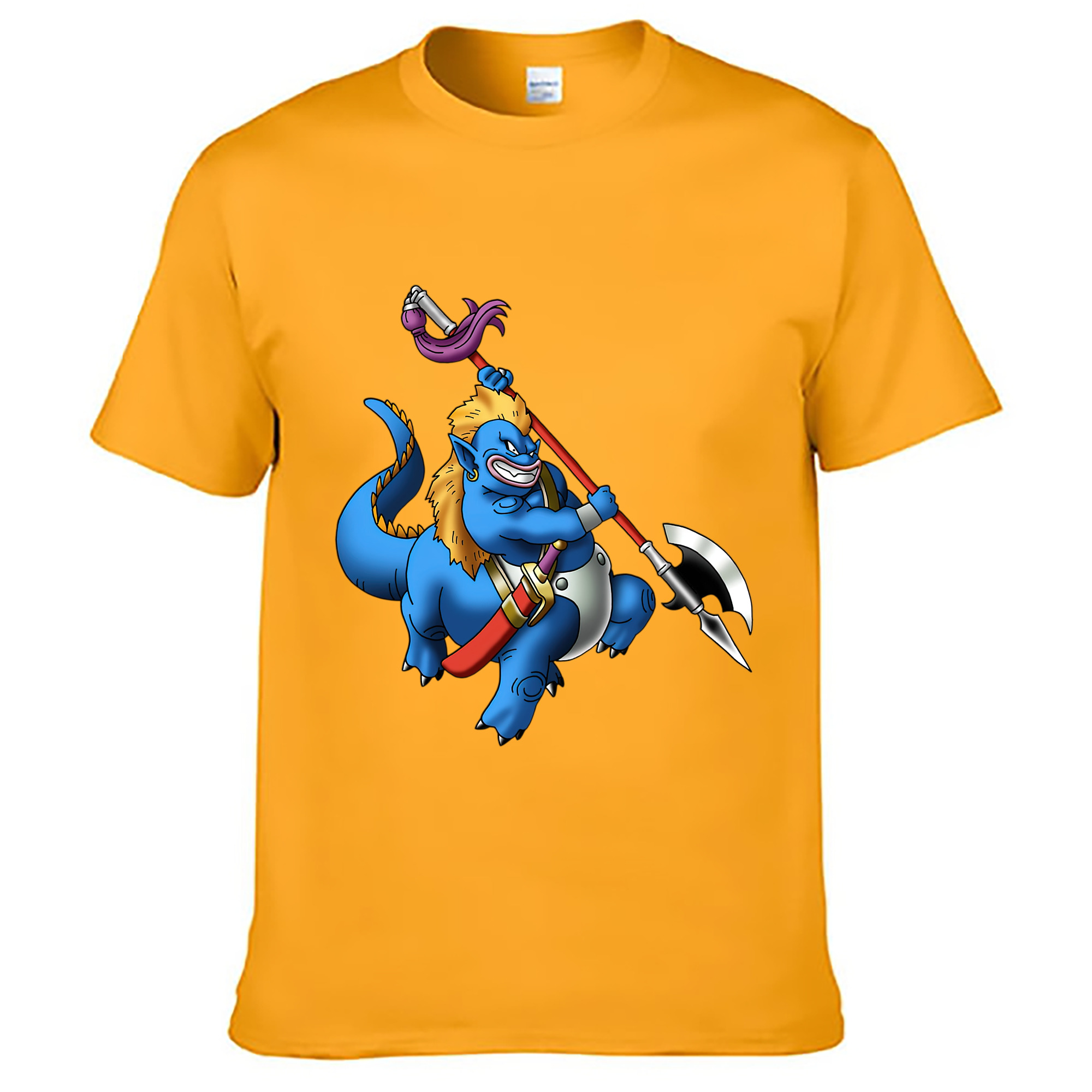 （画像用） ドラゴンクエスト Doragon Kuesuto Dragon Quest レディースカジュアルプリントTシャツ（綿100％）