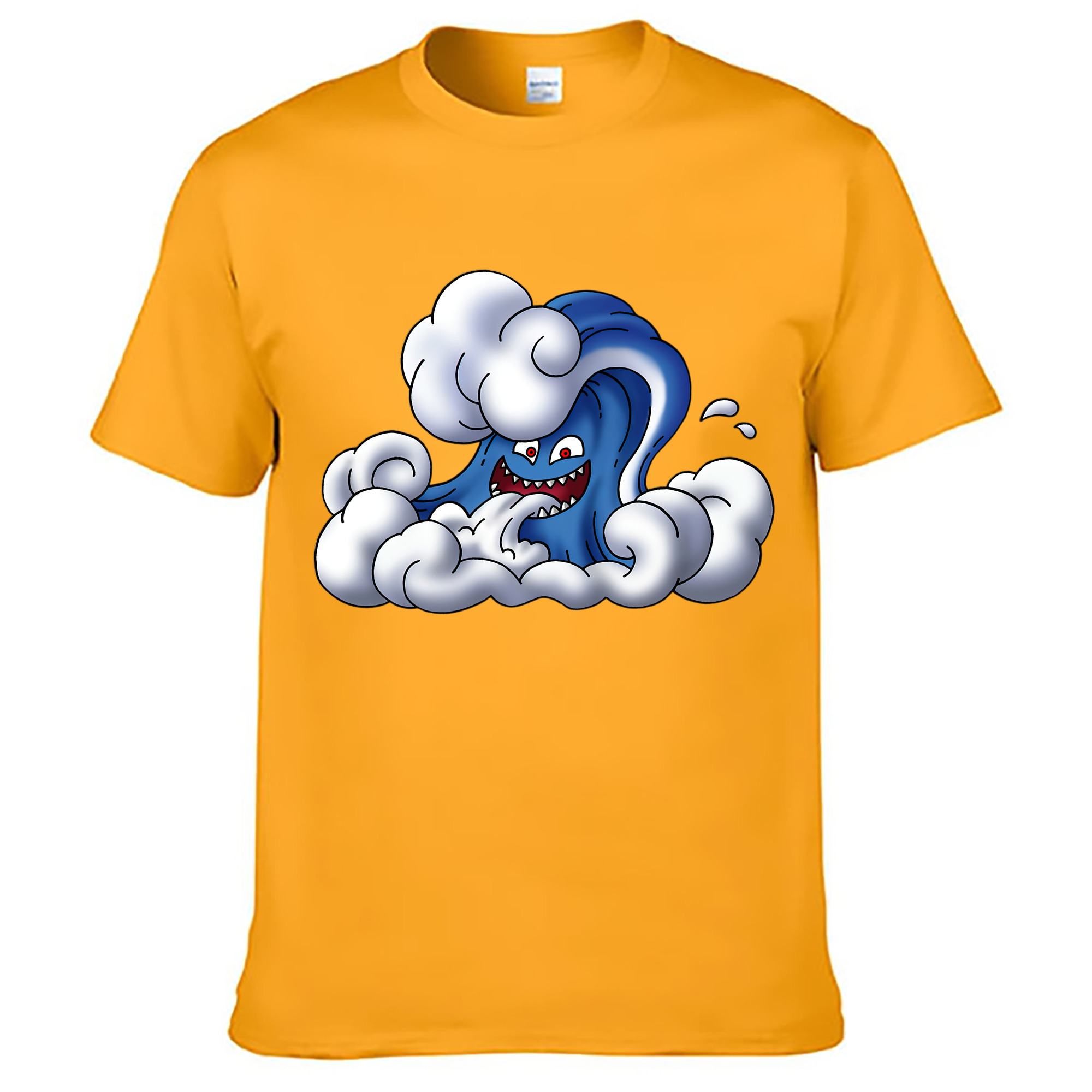 （画像用） ドラゴンクエスト Doragon Kuesuto Dragon Quest レディースカジュアルプリントTシャツ（綿100％）