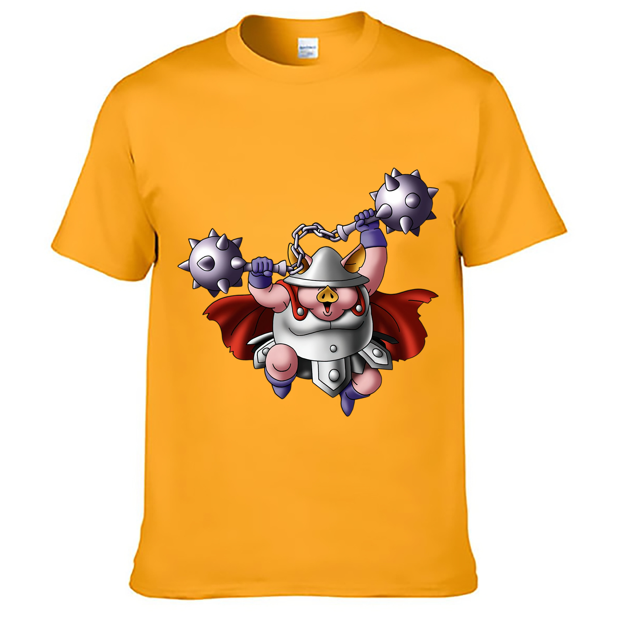 （画像用） ドラゴンクエスト Doragon Kuesuto Dragon Quest レディースカジュアルプリントTシャツ（綿100％）