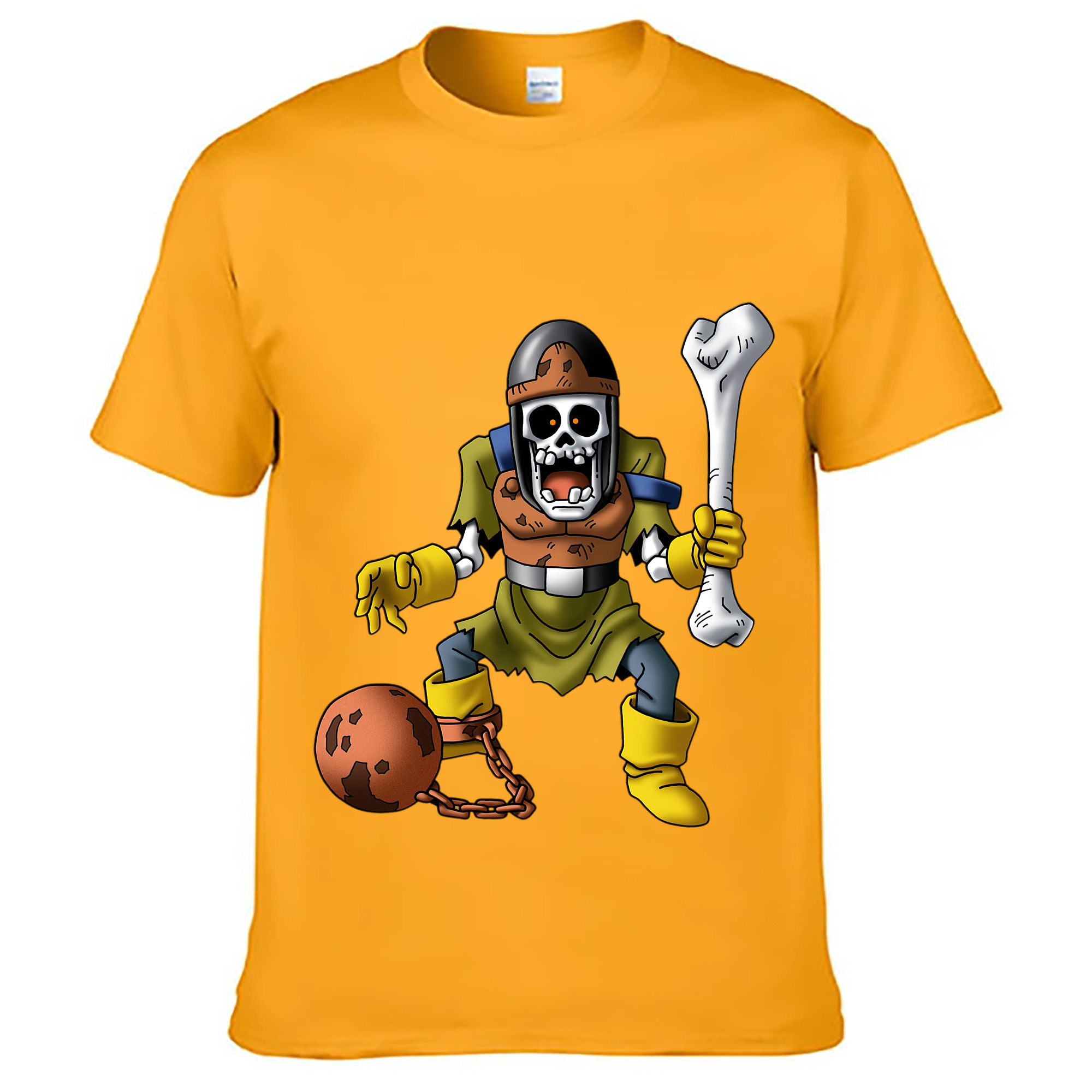 （画像用） ドラゴンクエスト Doragon Kuesuto Dragon Quest レディースカジュアルプリントTシャツ（綿100％）