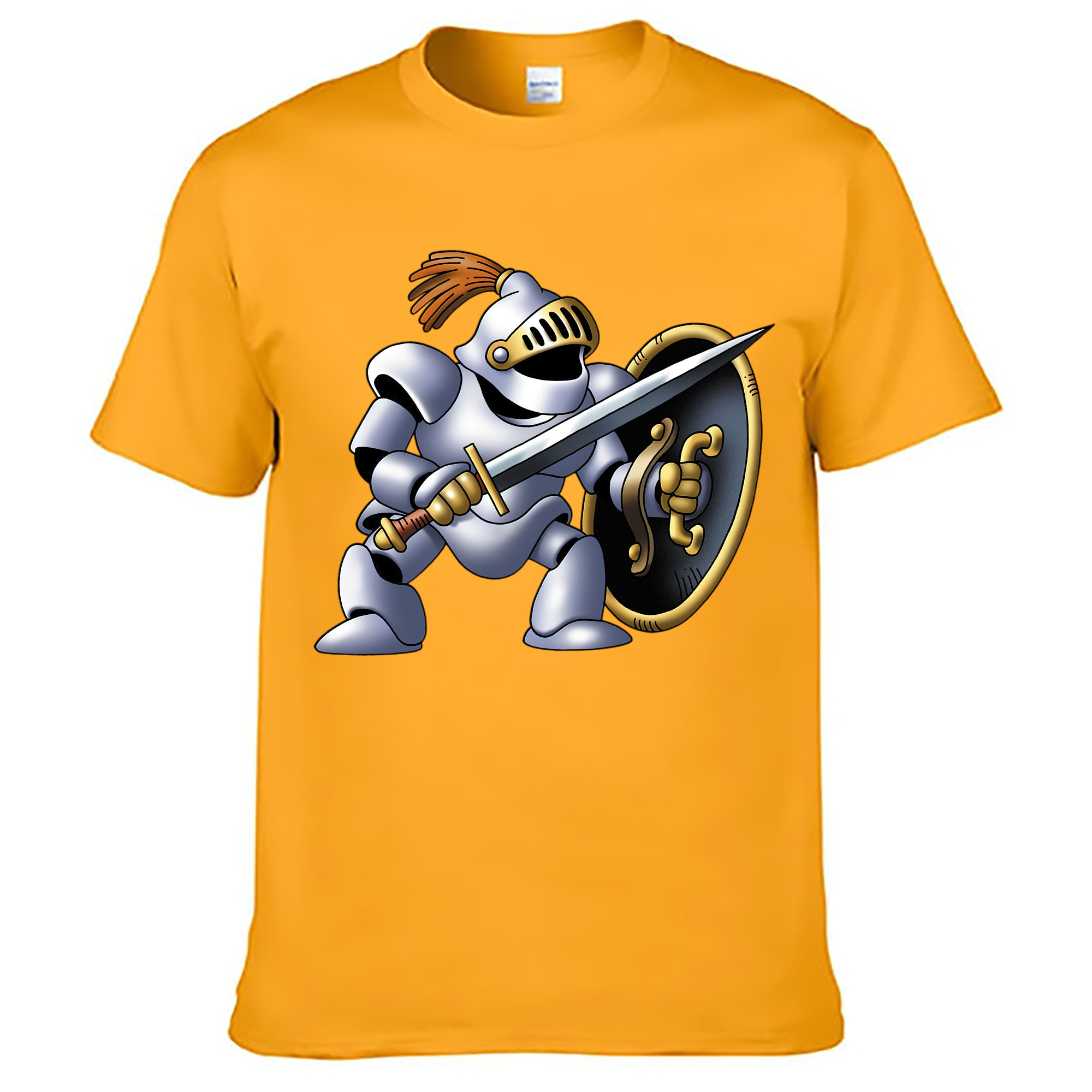 （画像用） ドラゴンクエスト Doragon Kuesuto Dragon Quest レディースカジュアルプリントTシャツ（綿100％）