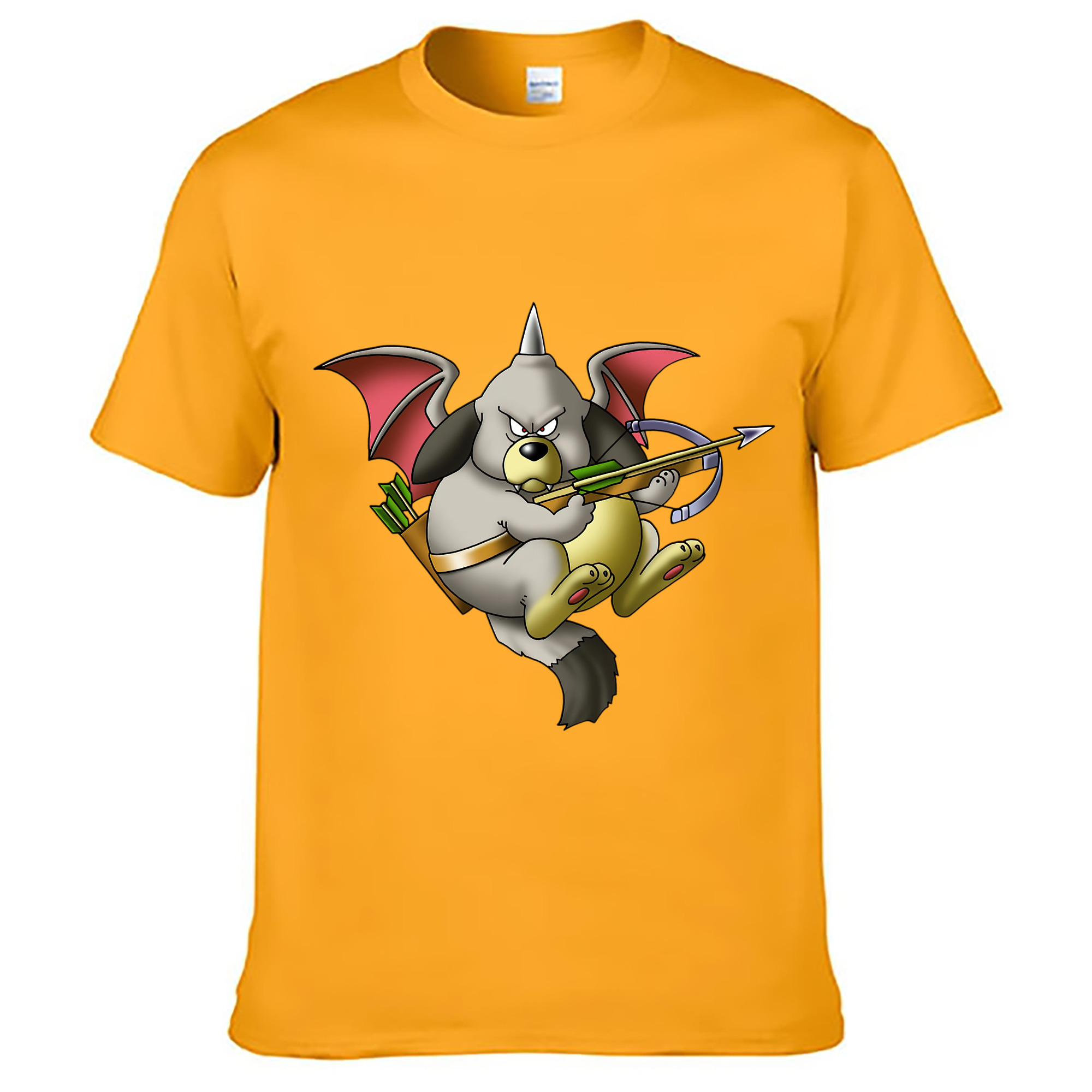 （画像用） ドラゴンクエスト Doragon Kuesuto Dragon Quest レディースカジュアルプリントTシャツ（綿100％）