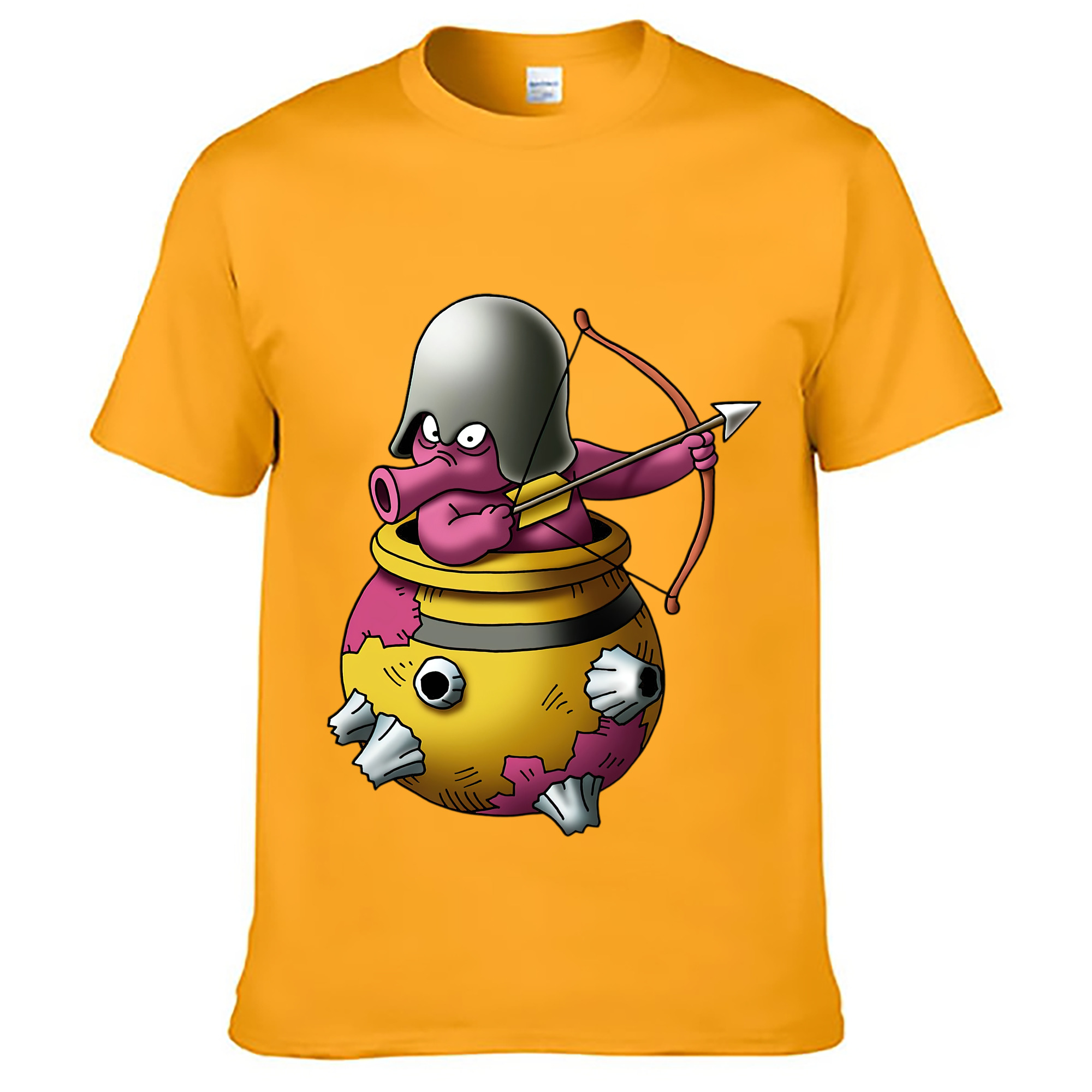 （画像用） ドラゴンクエスト Doragon Kuesuto Dragon Quest レディースカジュアルプリントTシャツ（綿100％）