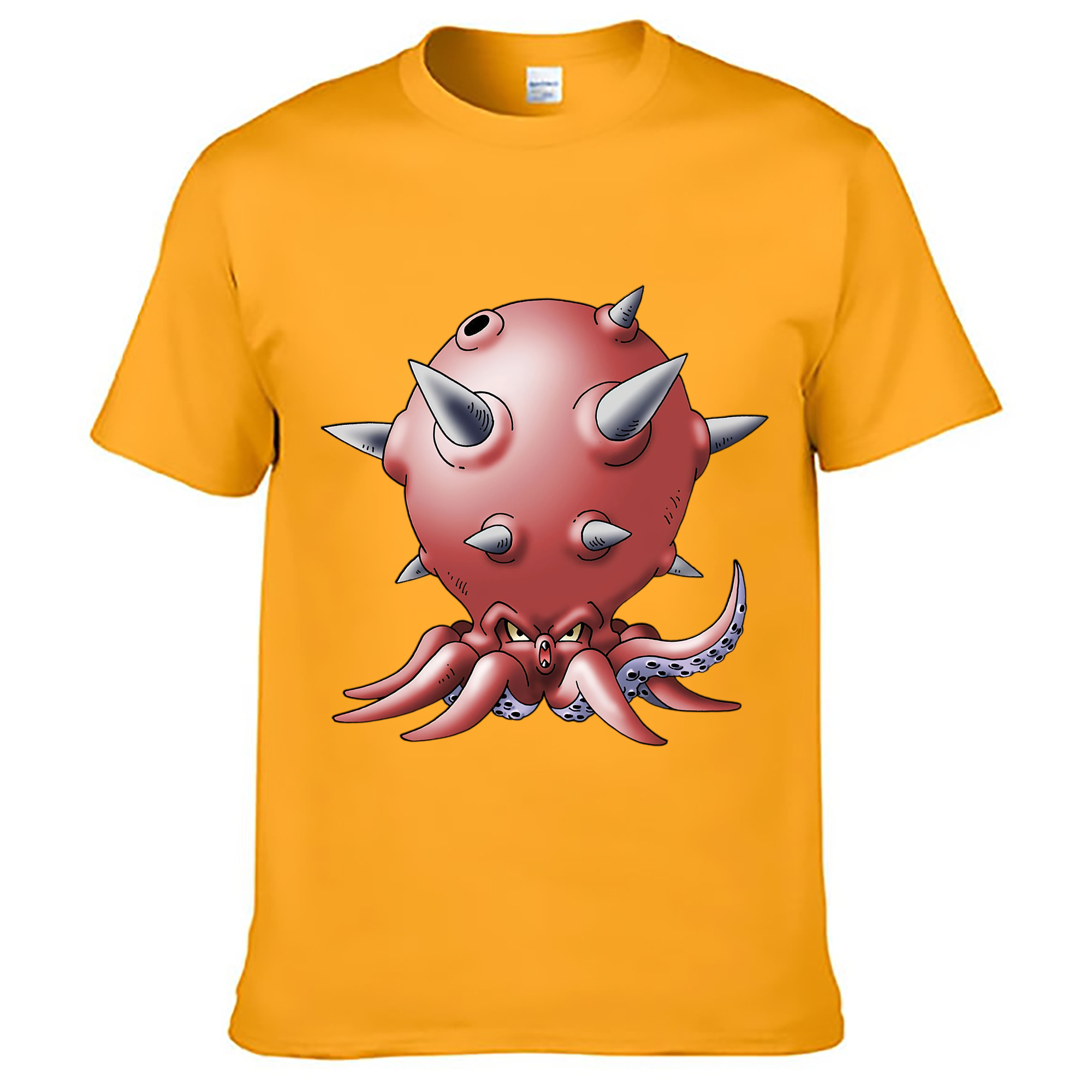 （画像用） ドラゴンクエスト Doragon Kuesuto Dragon Quest レディースカジュアルプリントTシャツ（綿100％）