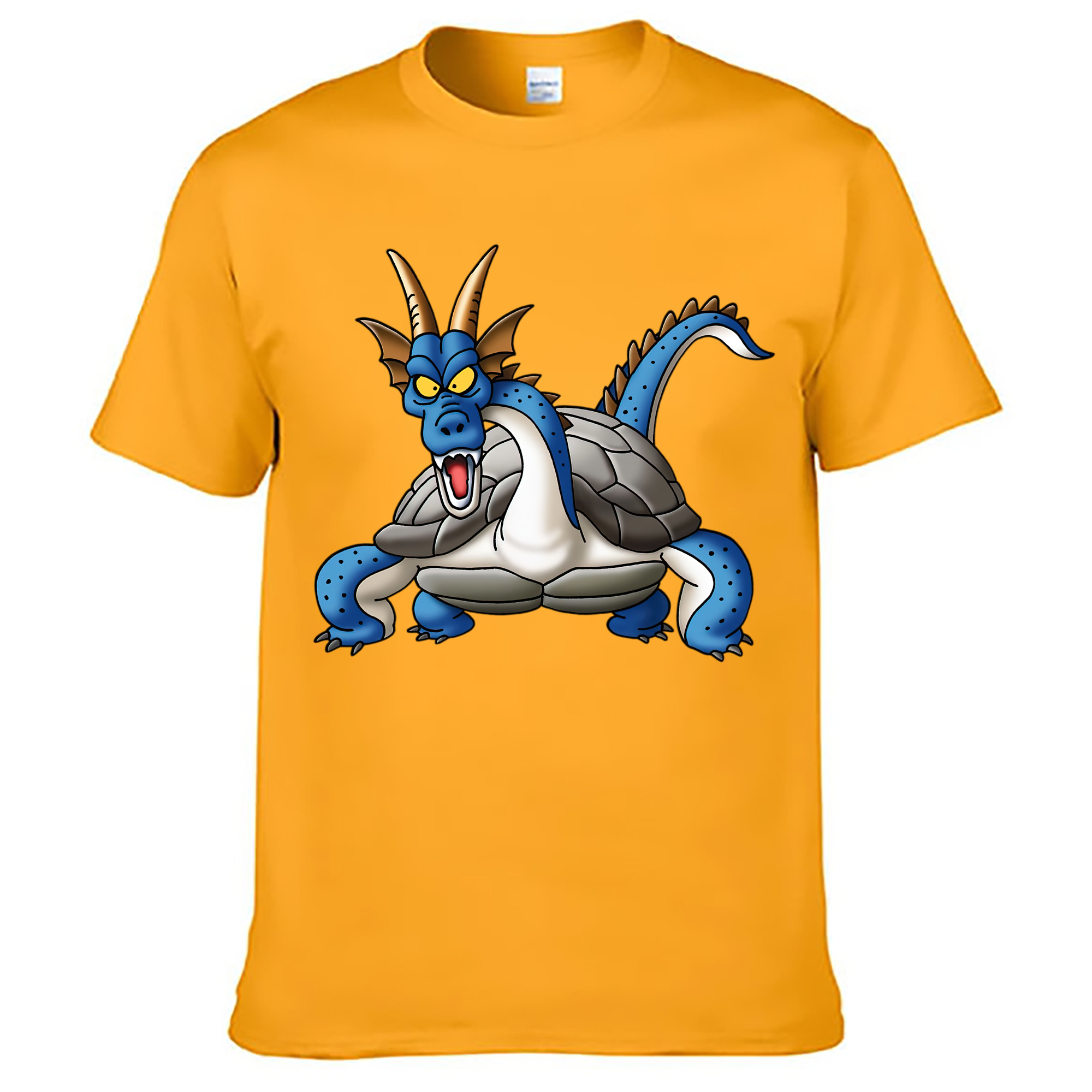 （画像用） ドラゴンクエスト Doragon Kuesuto Dragon Quest レディースカジュアルプリントTシャツ（綿100％）